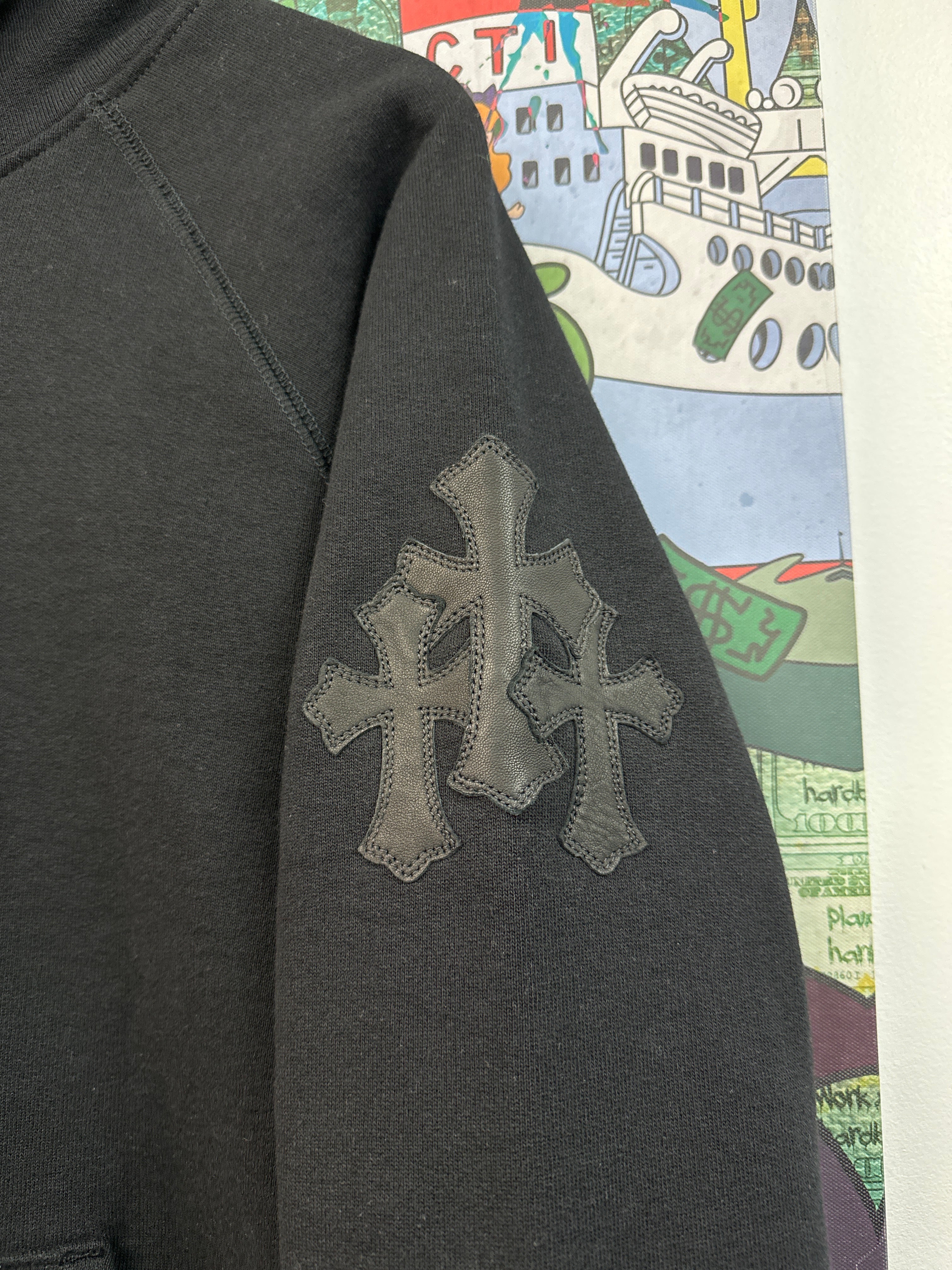 Chrome Hearts Black Paperjam Hoodie