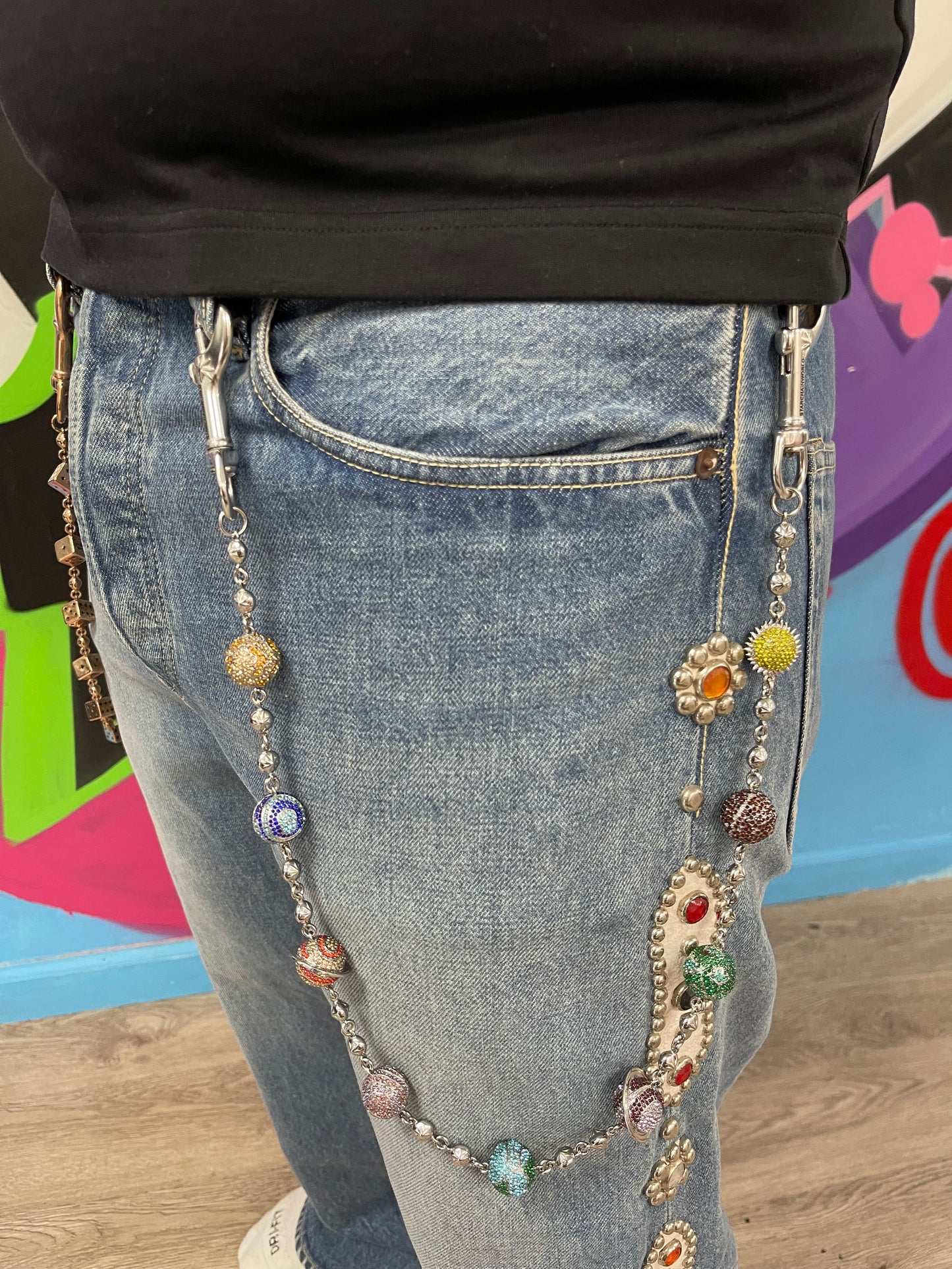 Starchain Wallet Chain Large Multicolor Planets