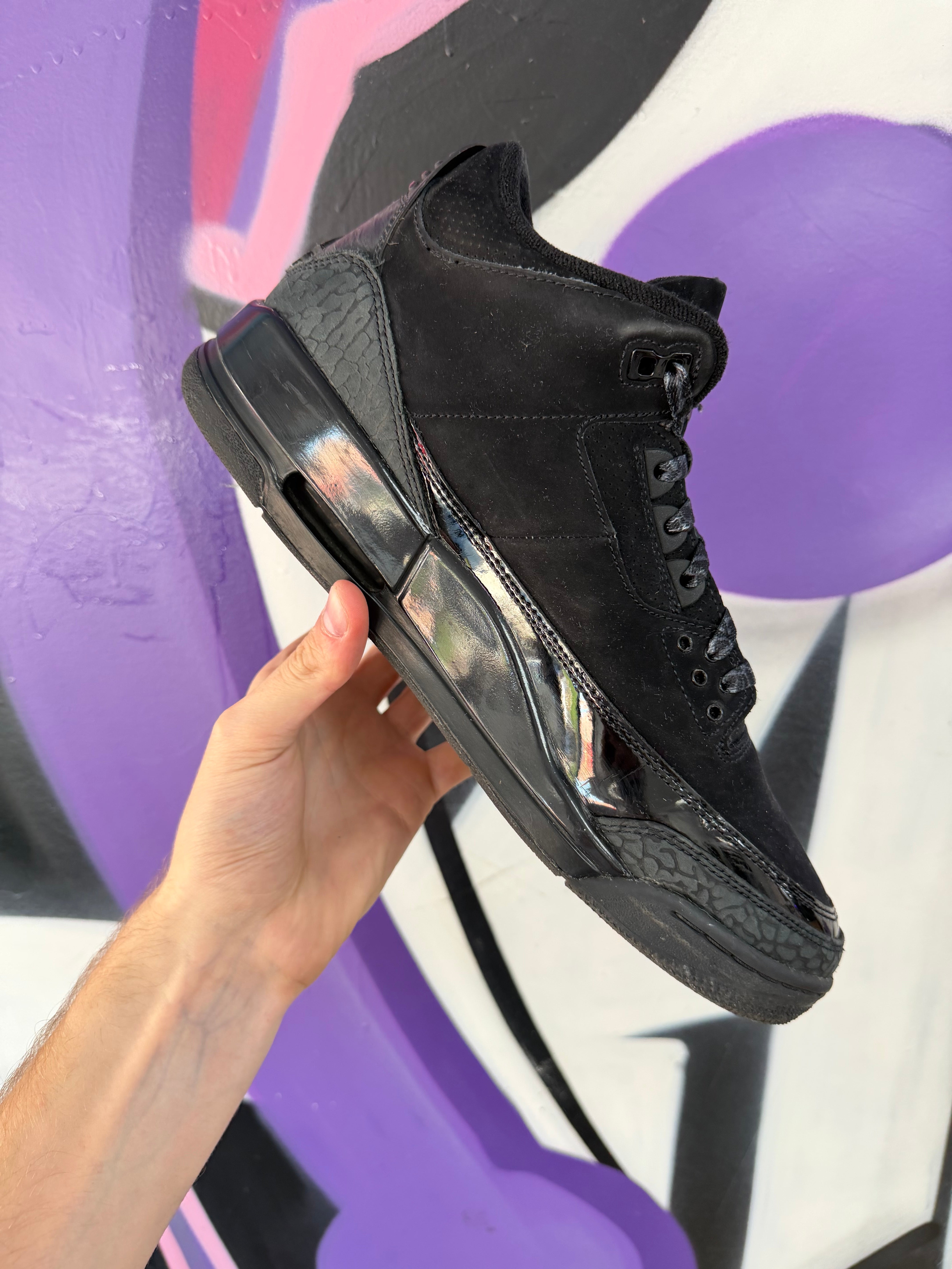 Jordan 3 Black Cat Sneakers