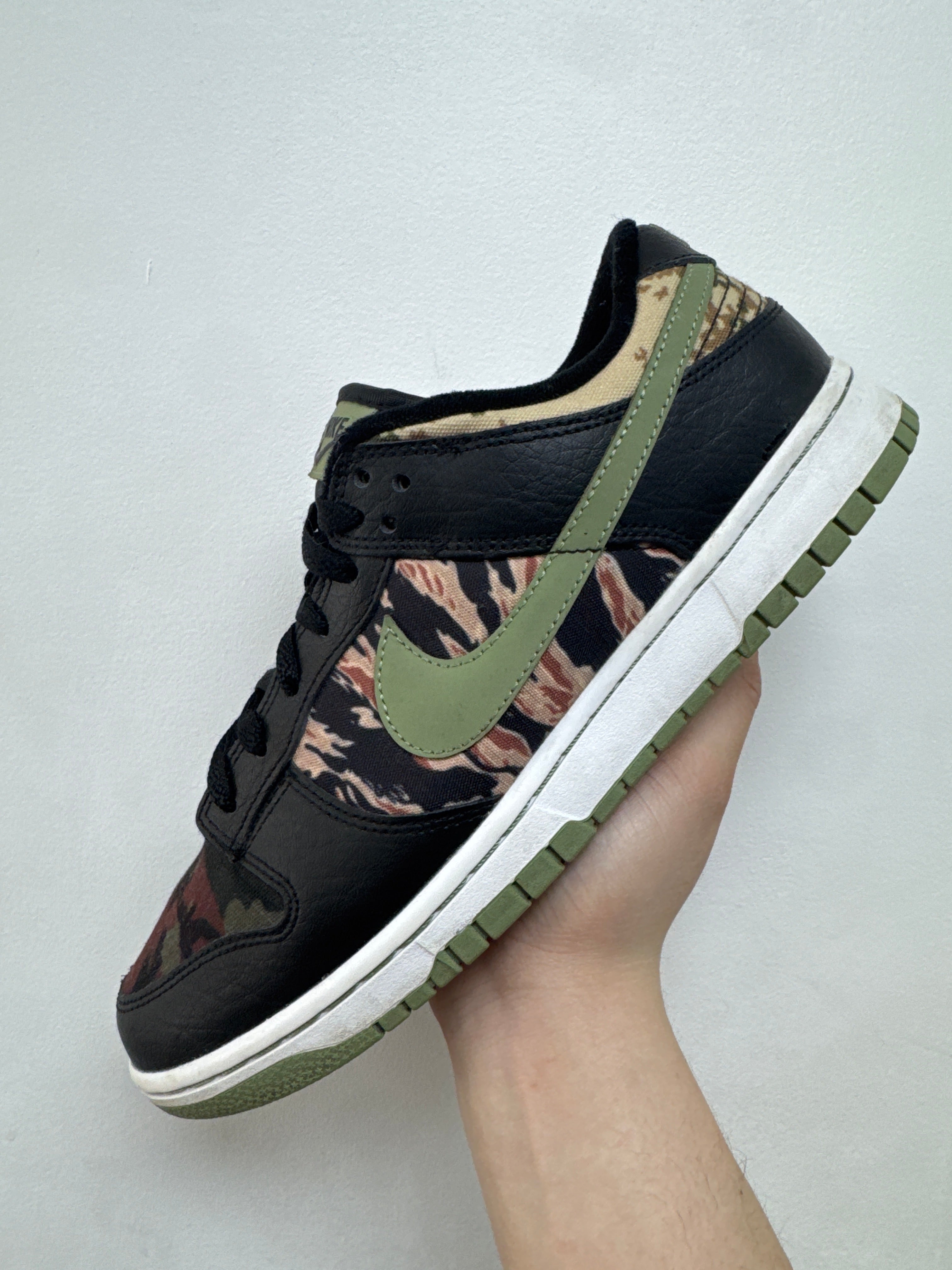 Nike Dunk Low Camo Sneakers