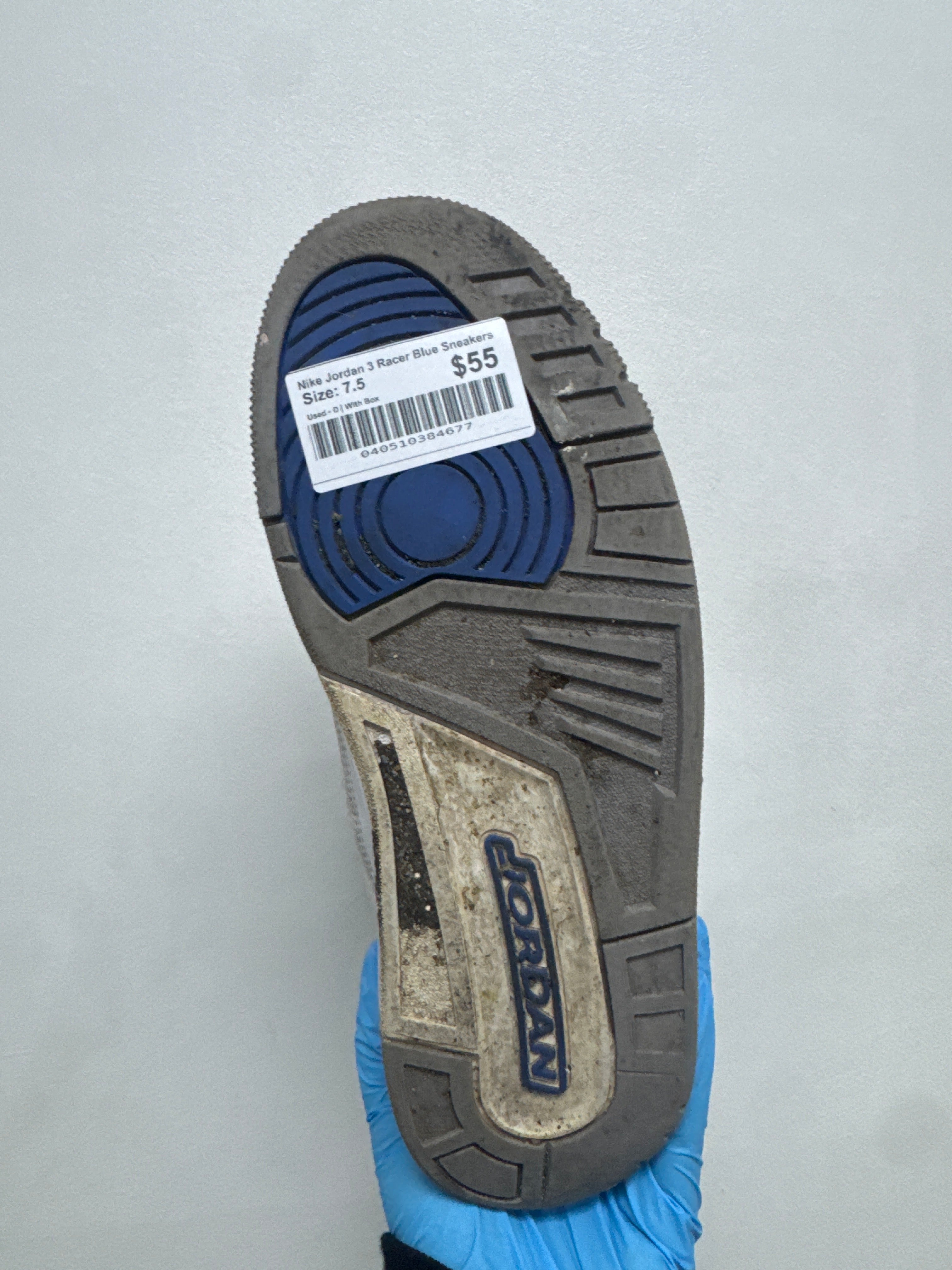 Nike Jordan 3 Racer Blue Sneakers