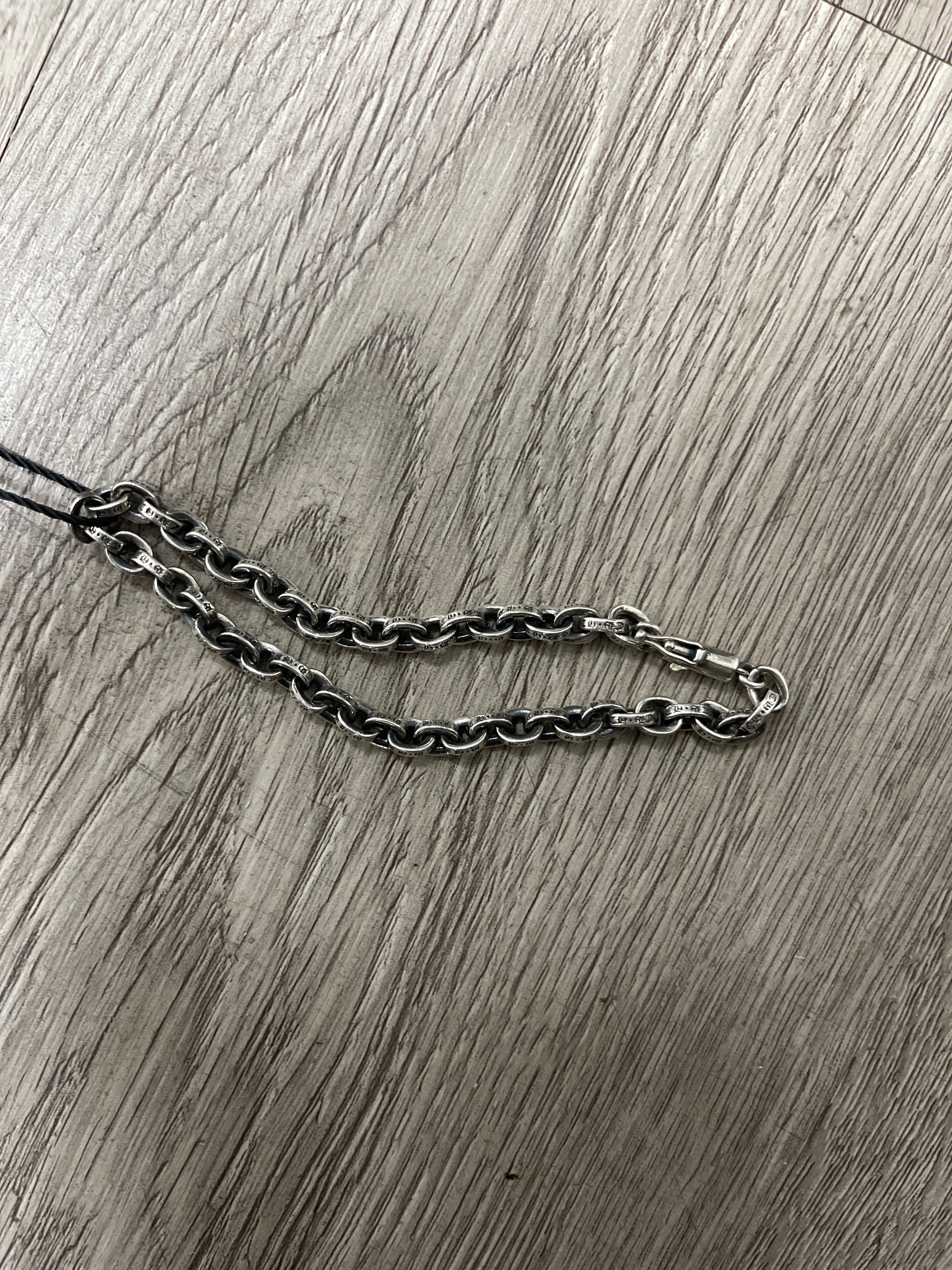 Chrome Hearts Sterling Silver Paper Chain Accessories