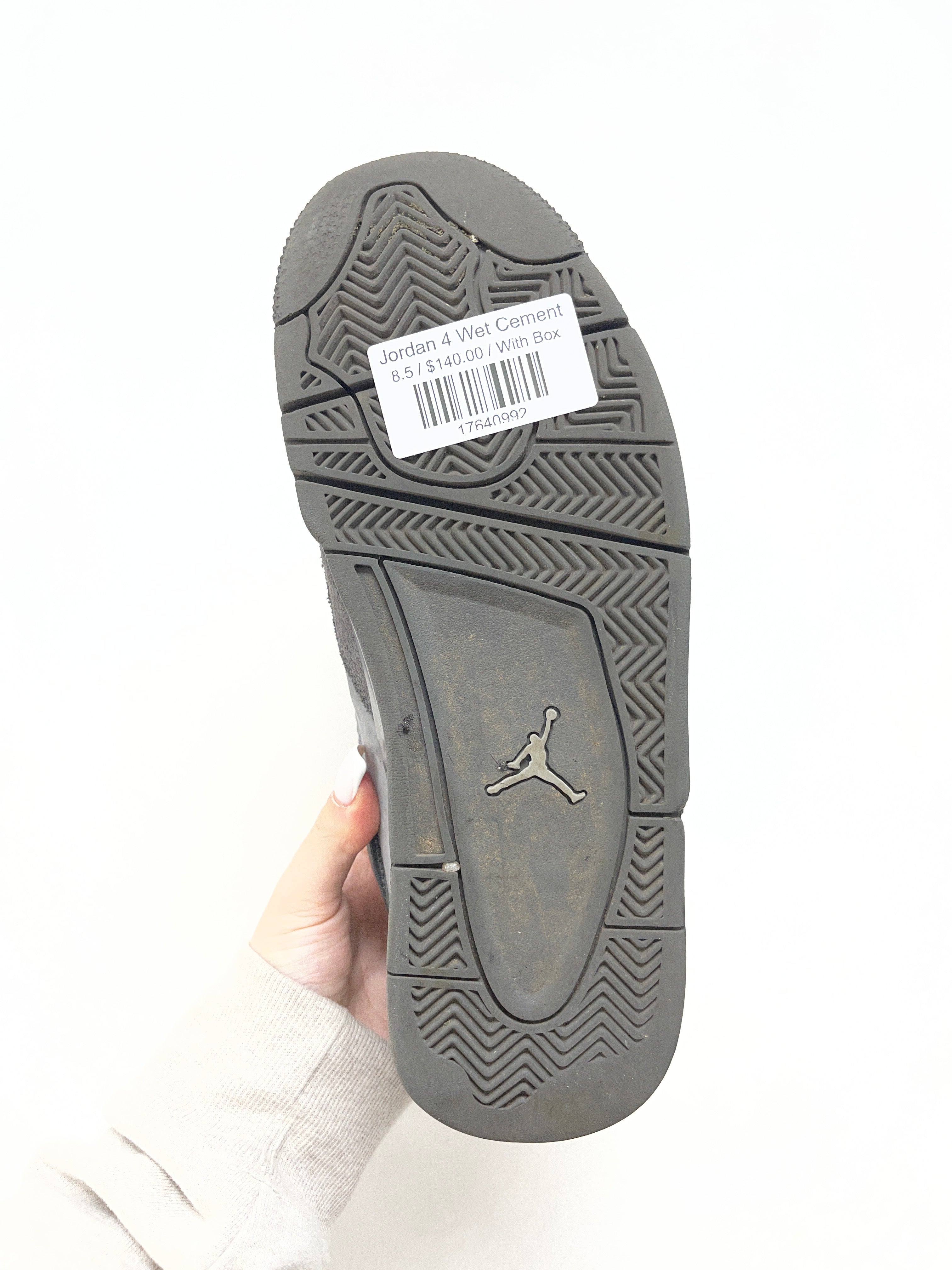 Jordan 4 Wet Cement