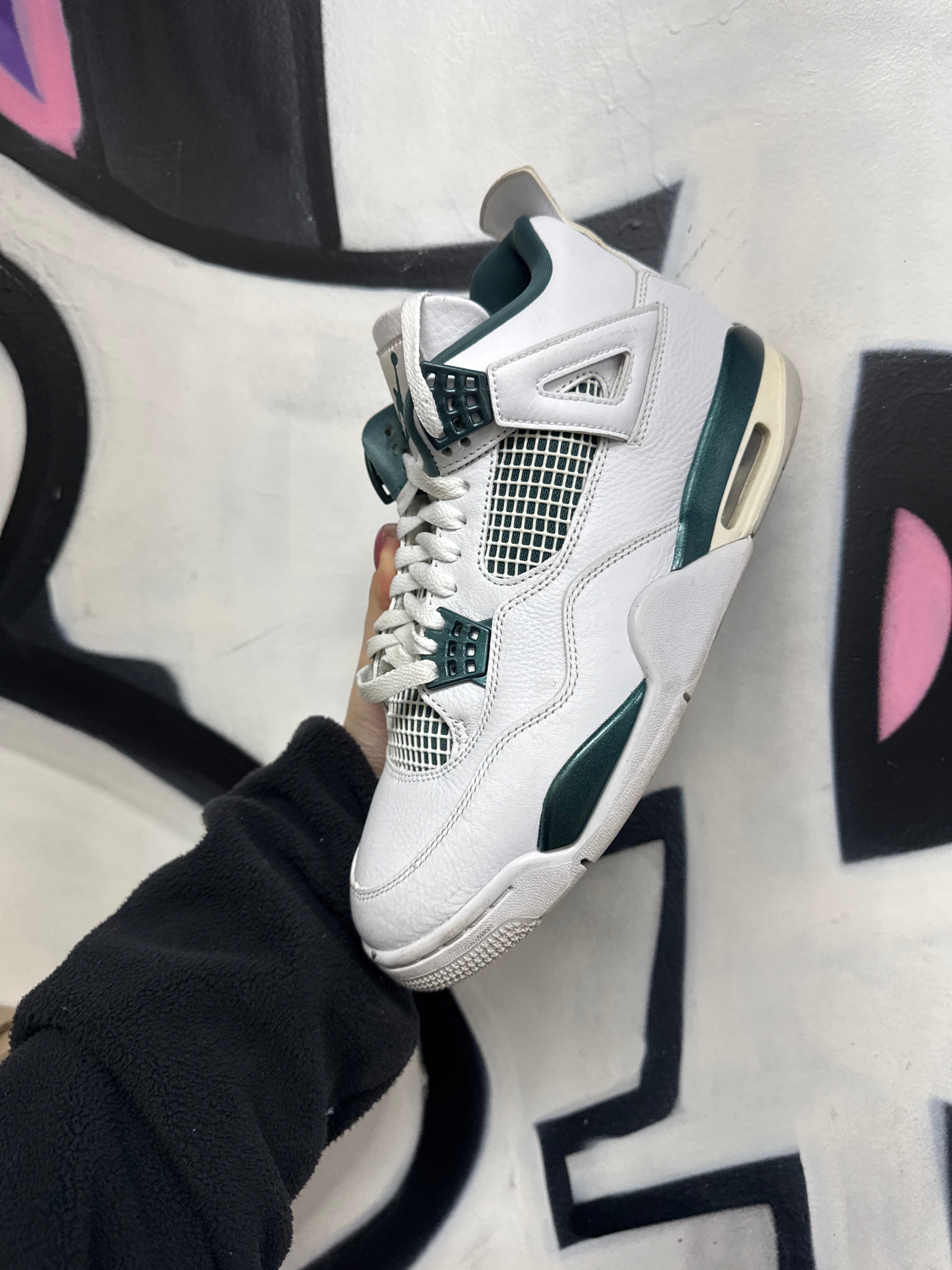 Jordan 4 Oxidized Green Sneakers