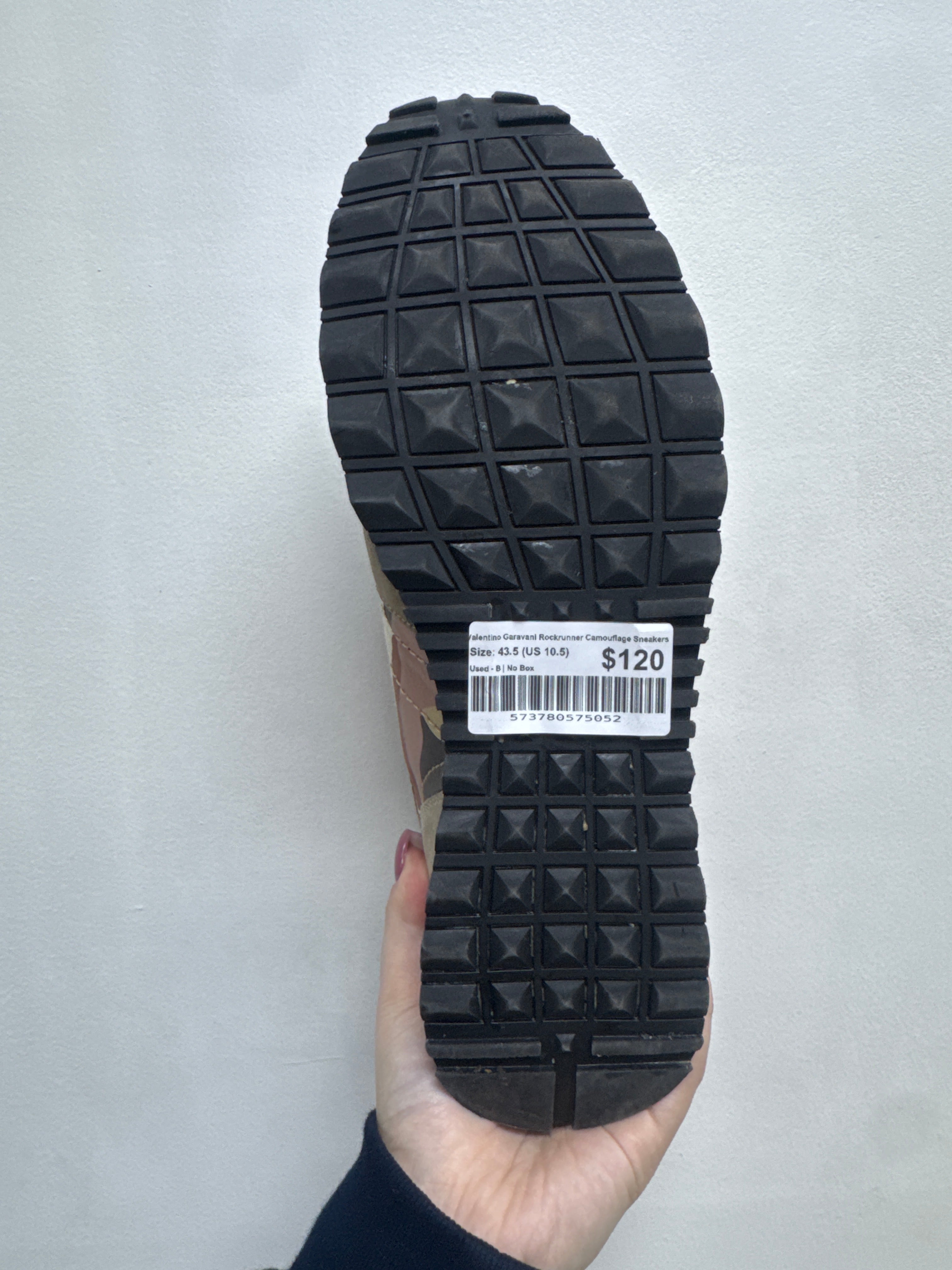 Valentino Garavani Rockrunner Camouflage Sneakers