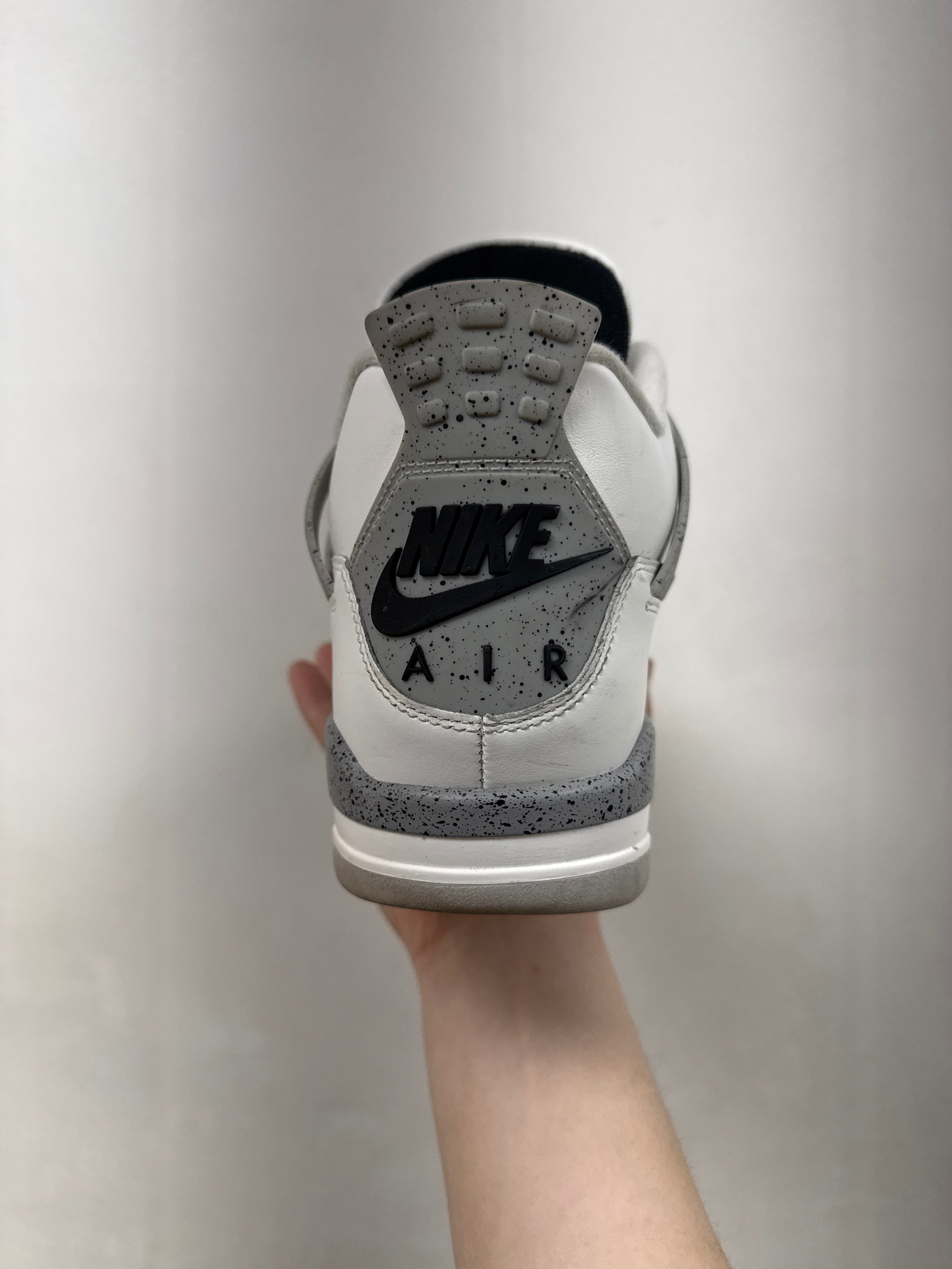 Jordan 4 White Cement Sneakers