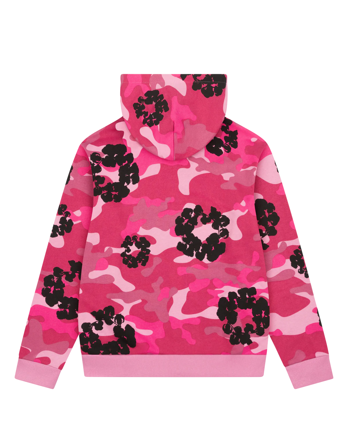 Denim Tears 'Camo Wreath' Pink Hoodie