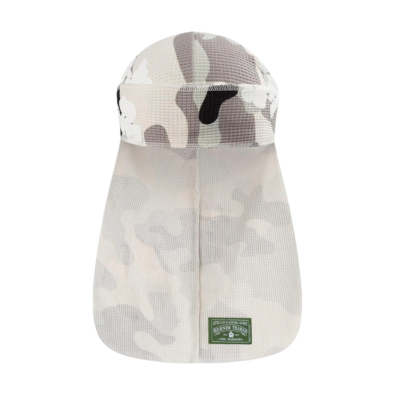 Denim Tears 'Wreath Camo' White Durag