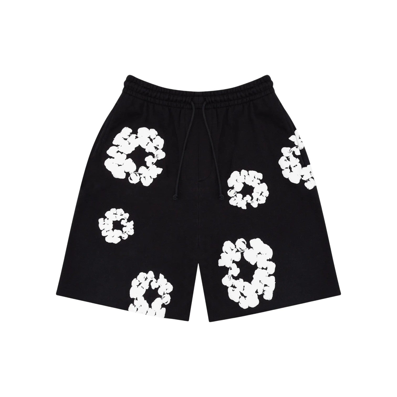 Denim Tears 'Wreath' Black & White Shorts