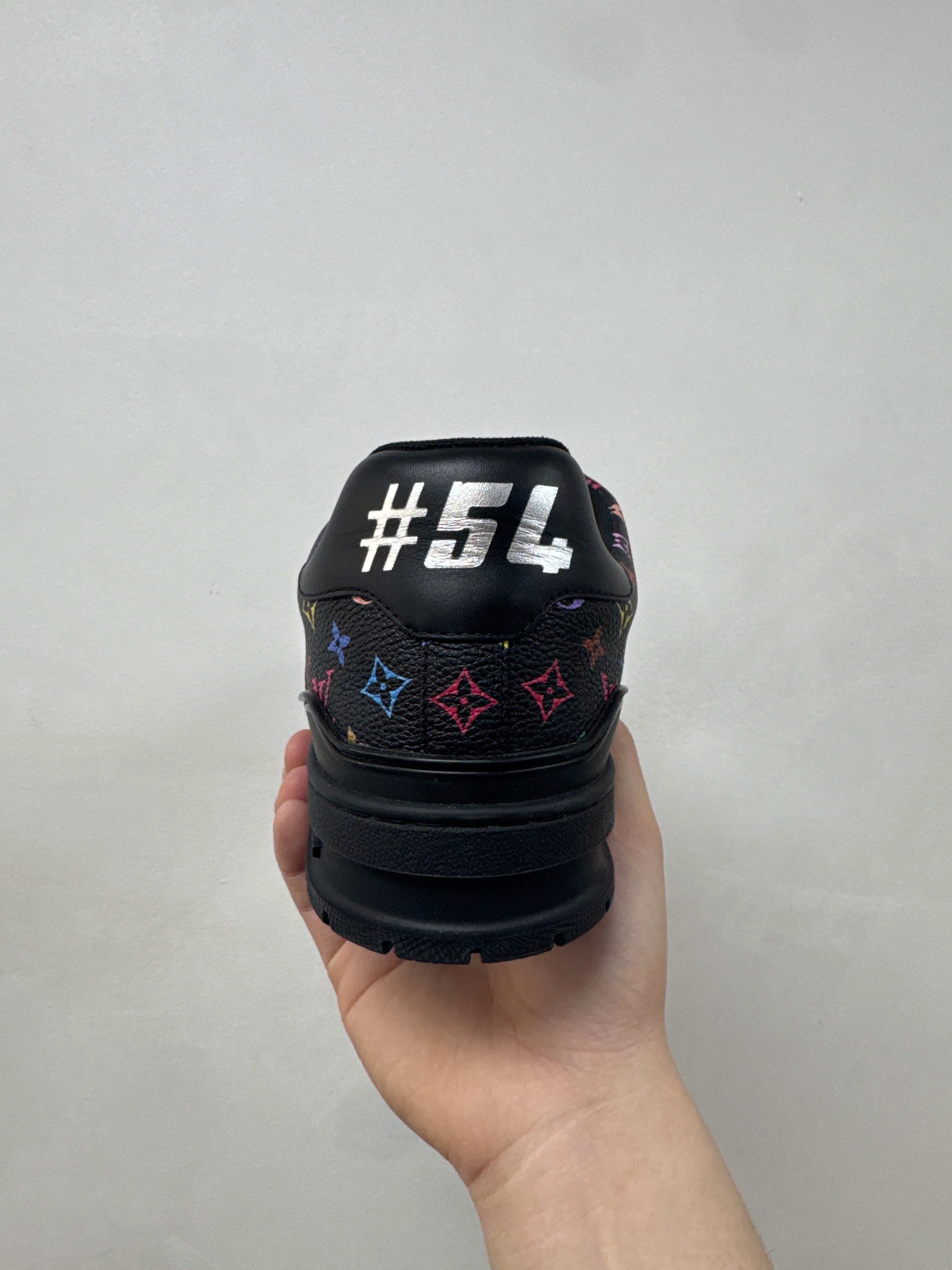 Louis Vuitton Black Murakami Trainer Sneakers