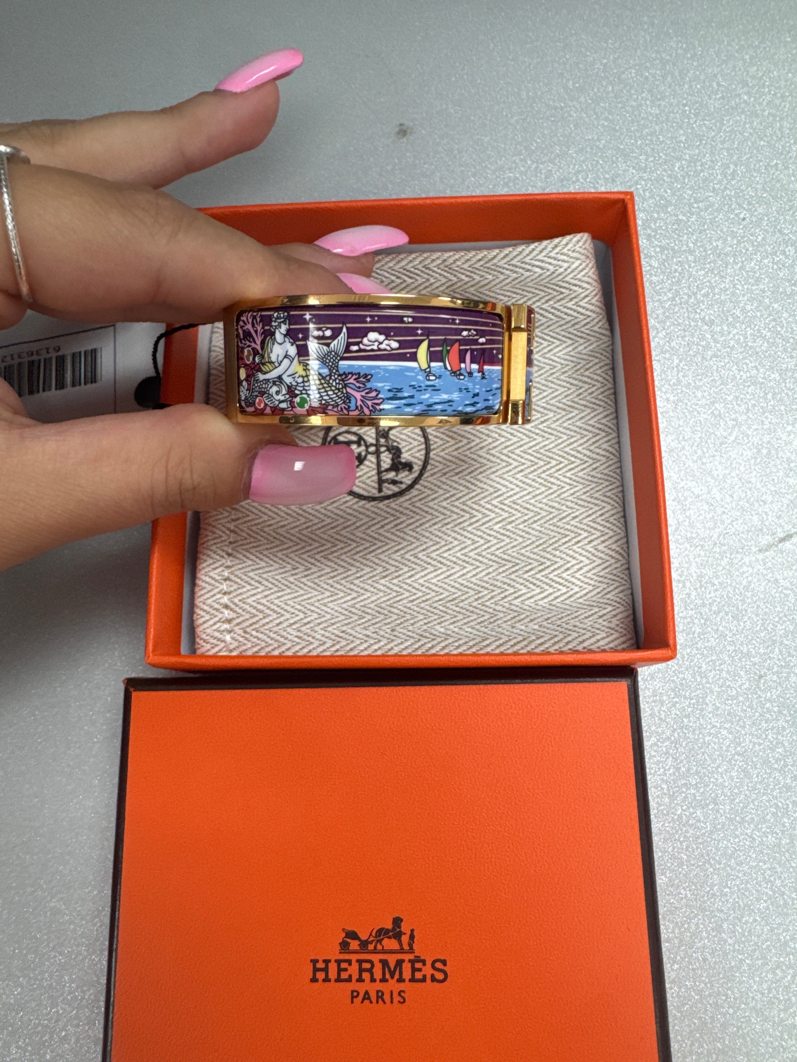 Hermes Multi Color Bracelet New OS With Box