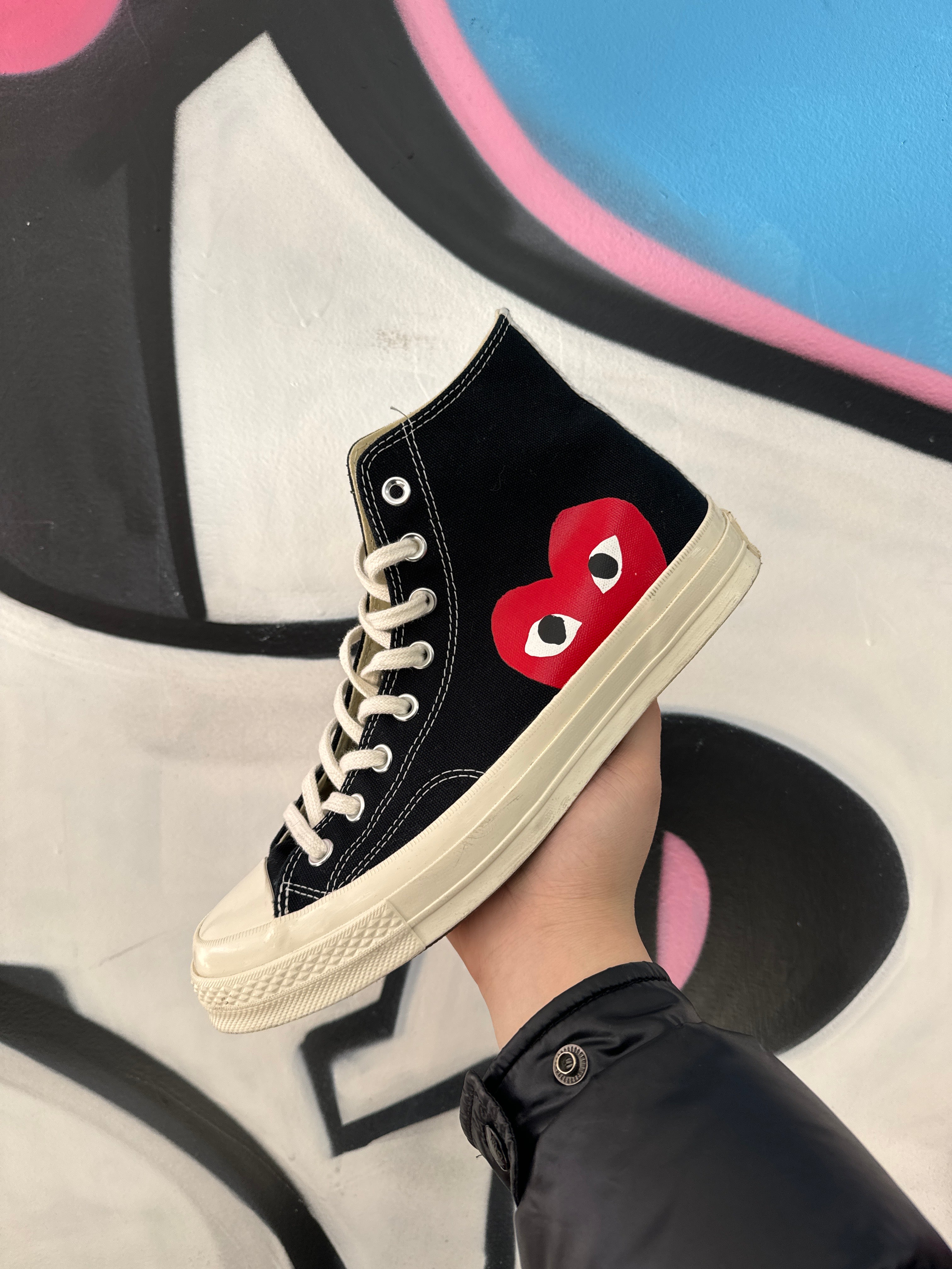CDG Converse High Sneakers