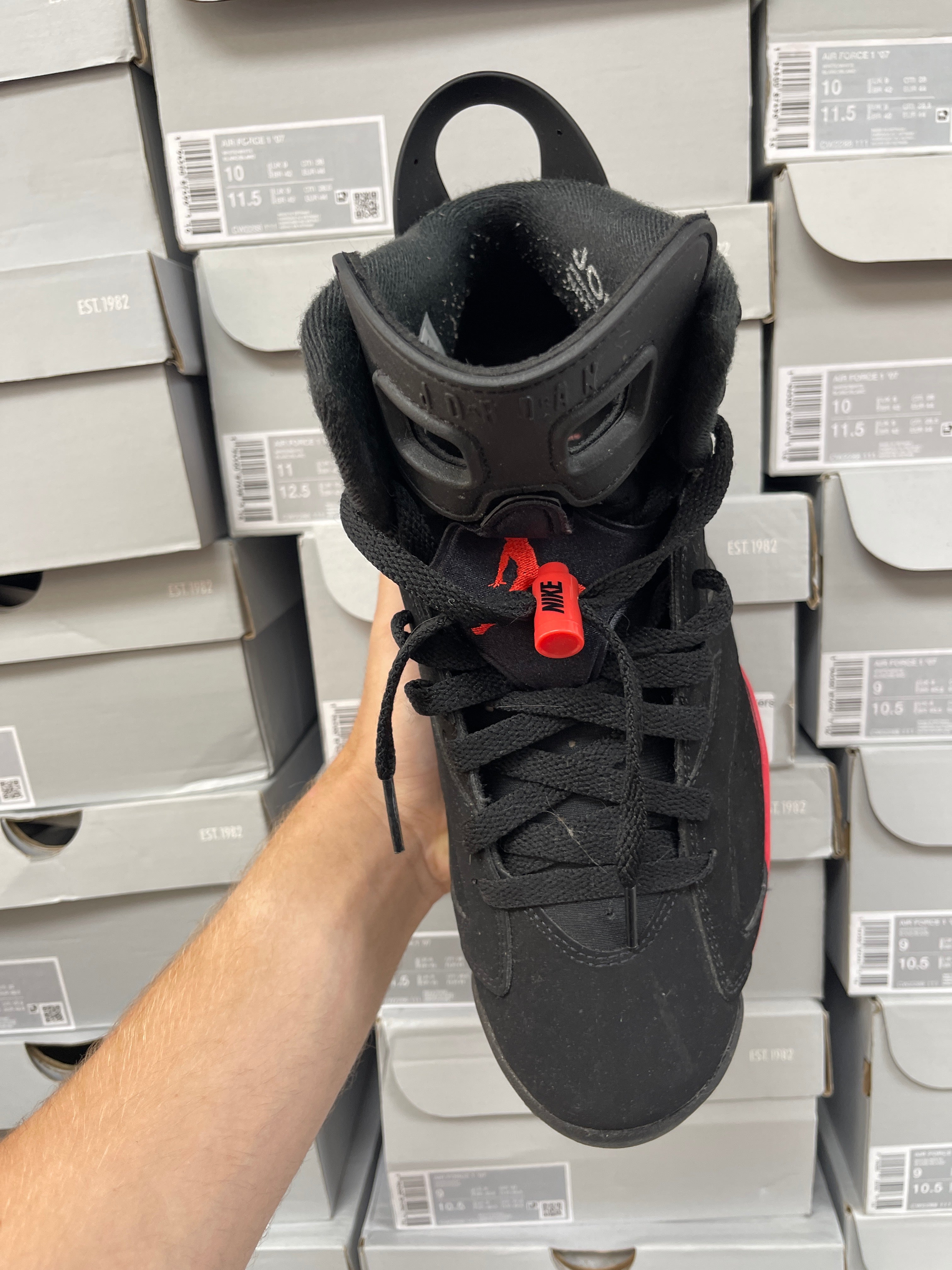 Jordan 6 Infrared Salesman Sneakers