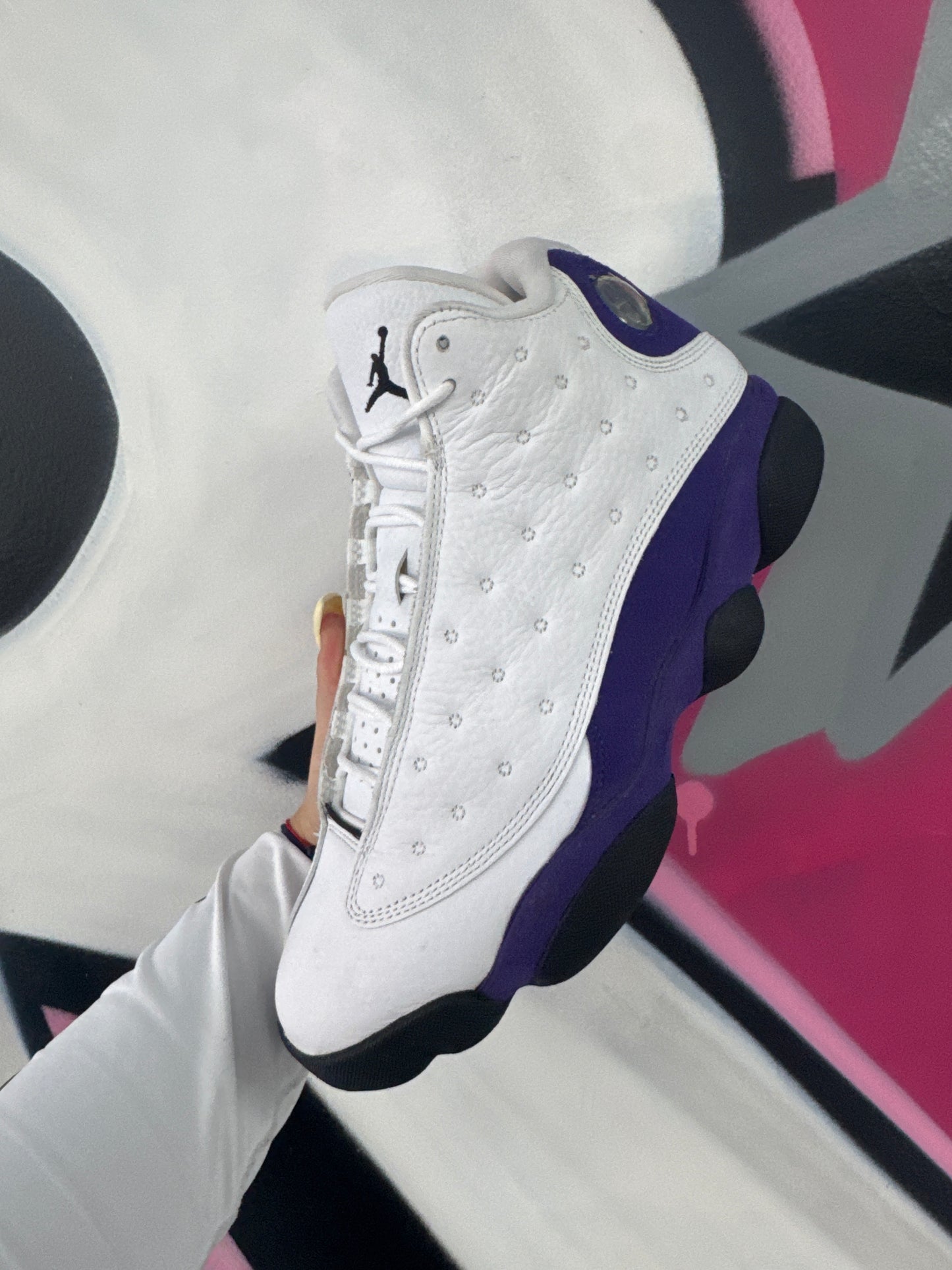 Jordan 13 Laker Used With Box