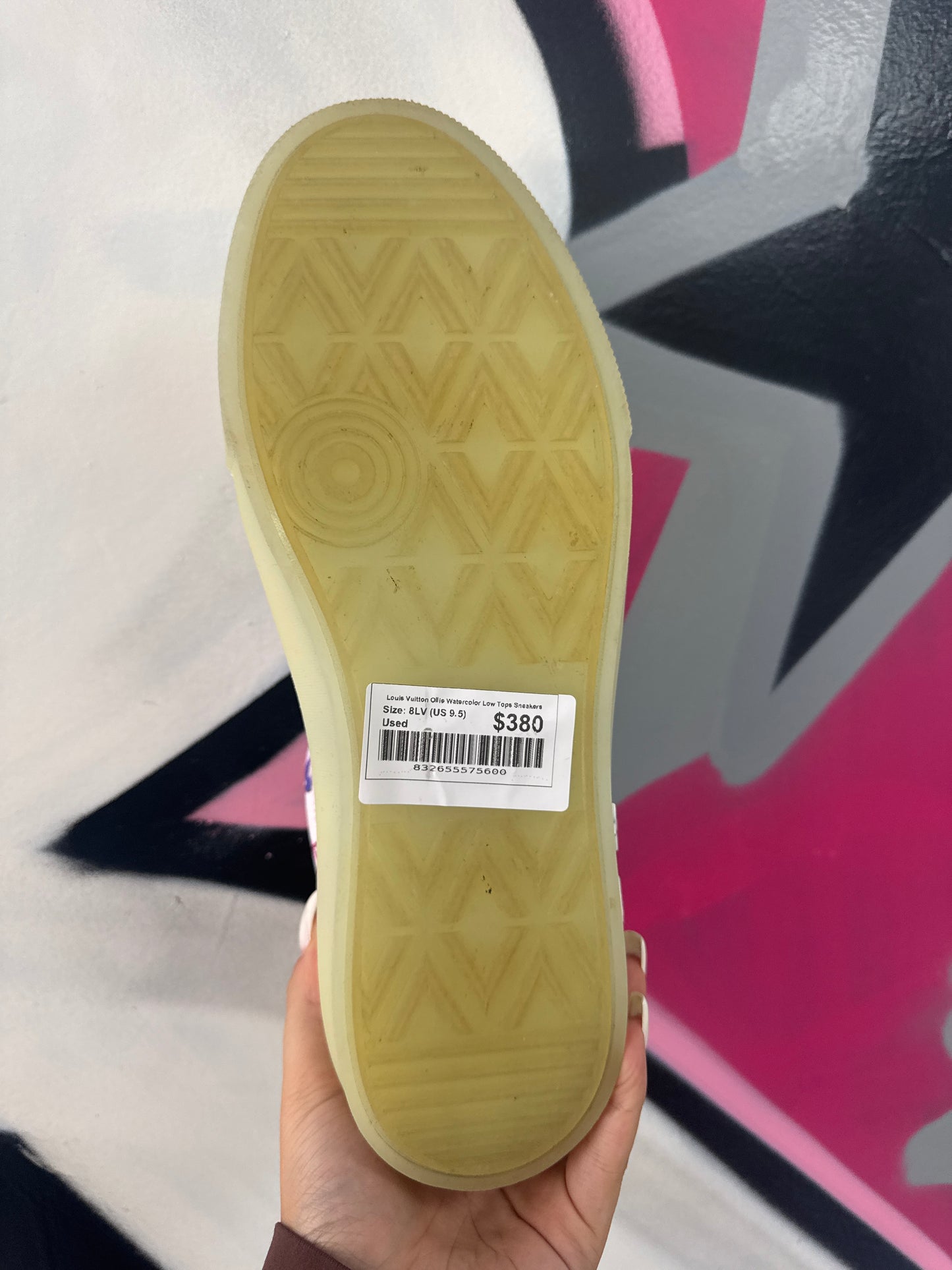Louis Vuitton Ollie Watercolor Low Tops Sneakers