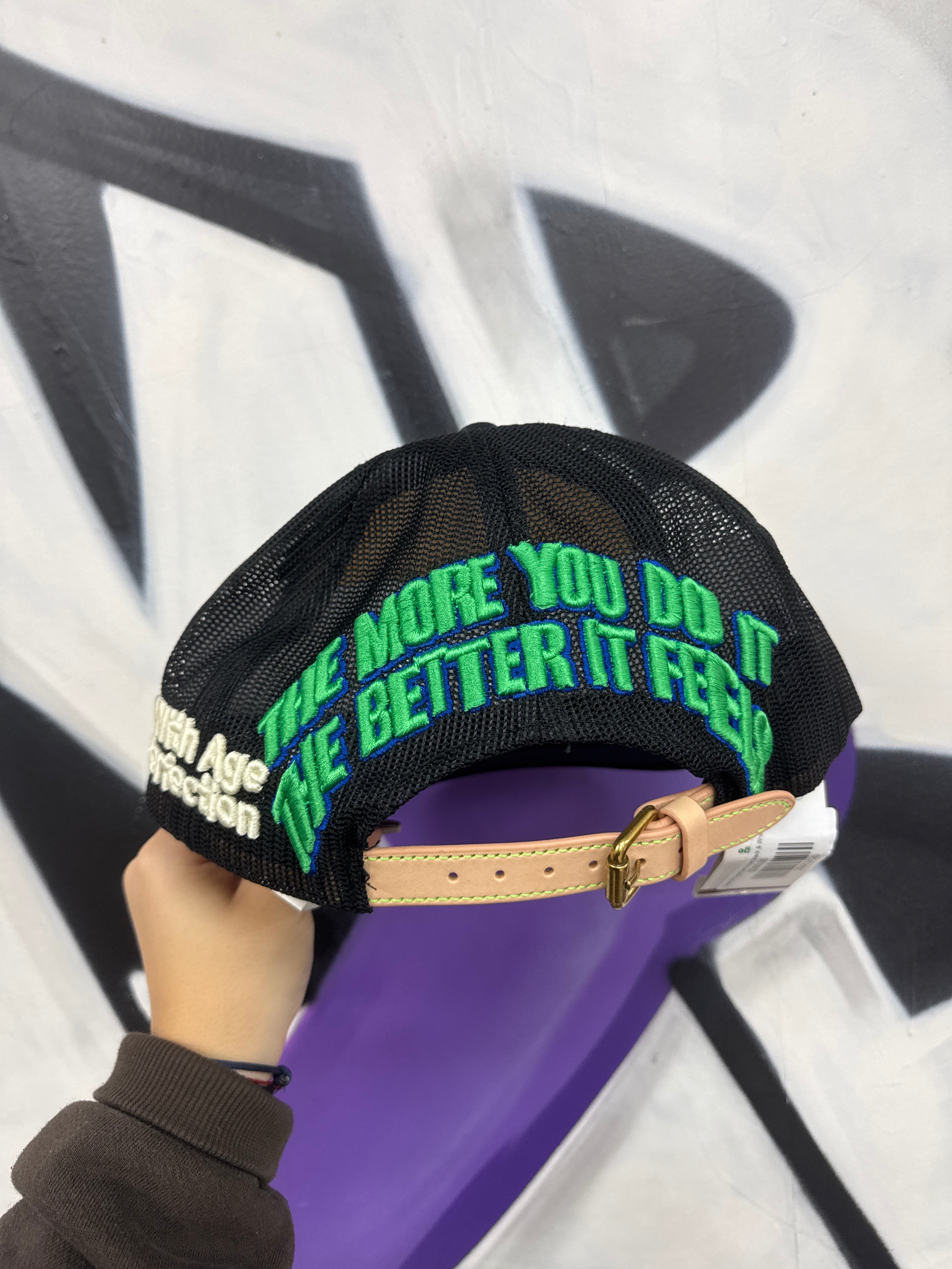 Better With Age 'Next to Sex' Black & White Hat