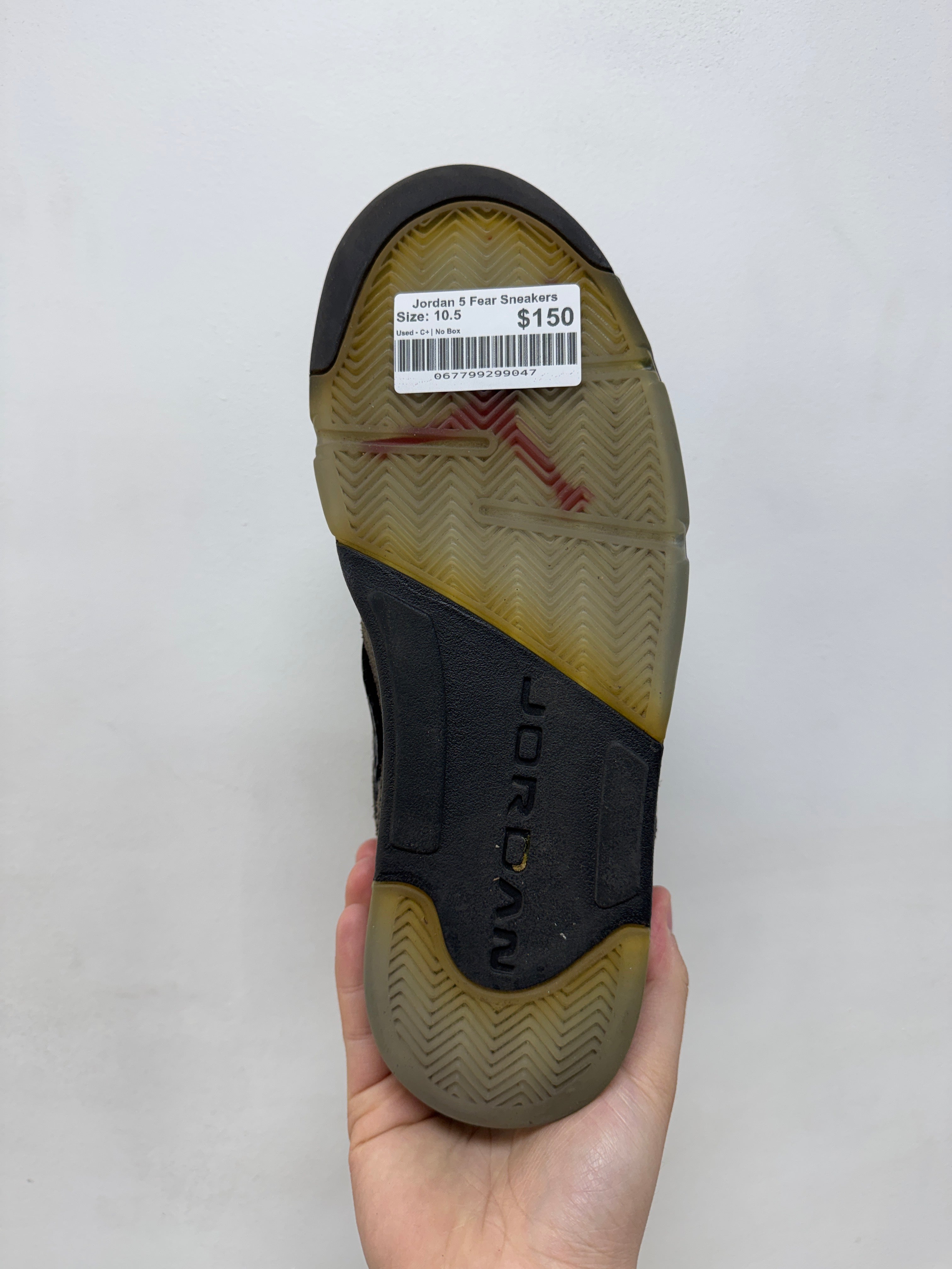 Jordan 5 Fear Sneakers