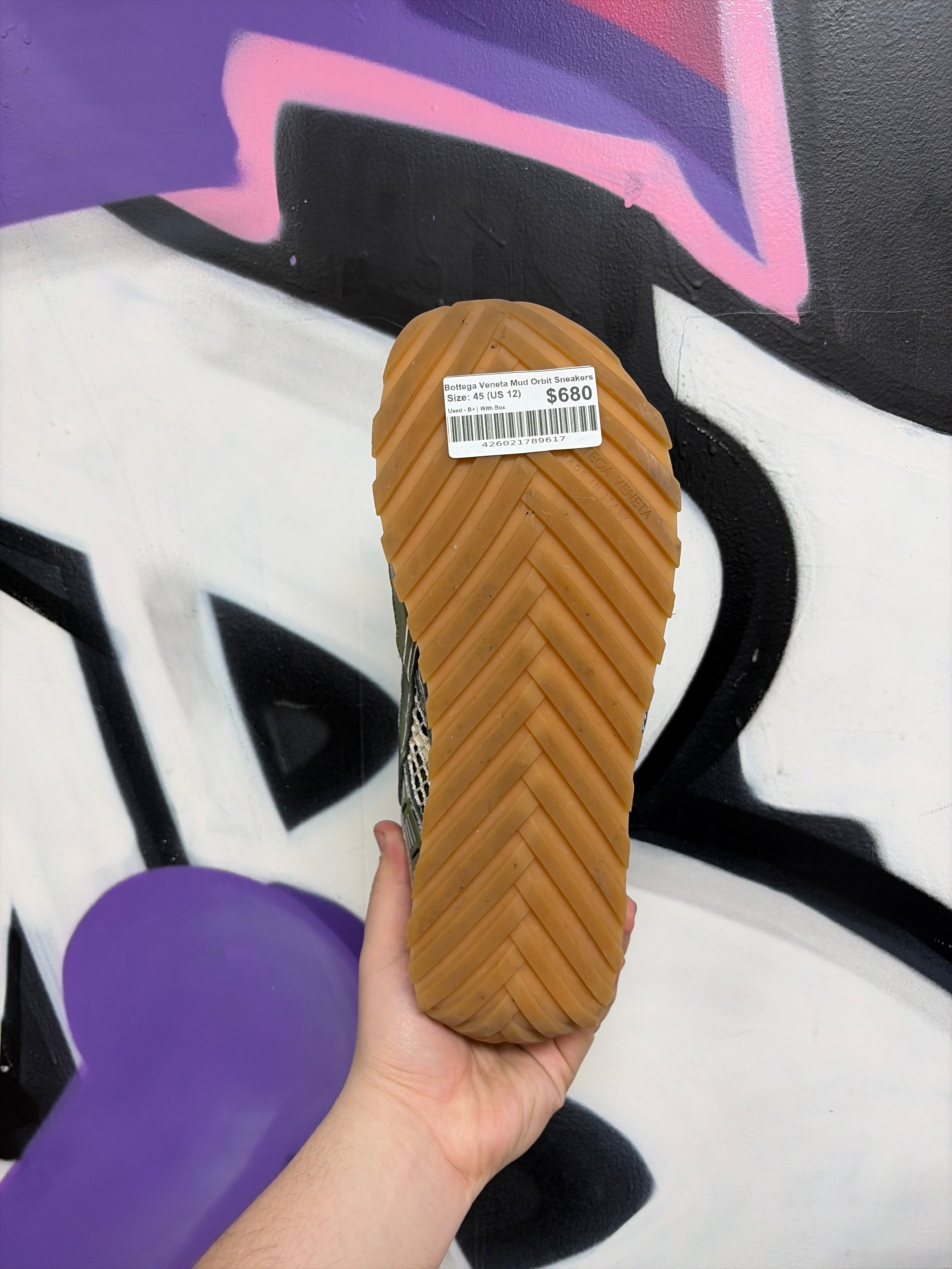 Bottega Veneta Mud Orbit Sneakers