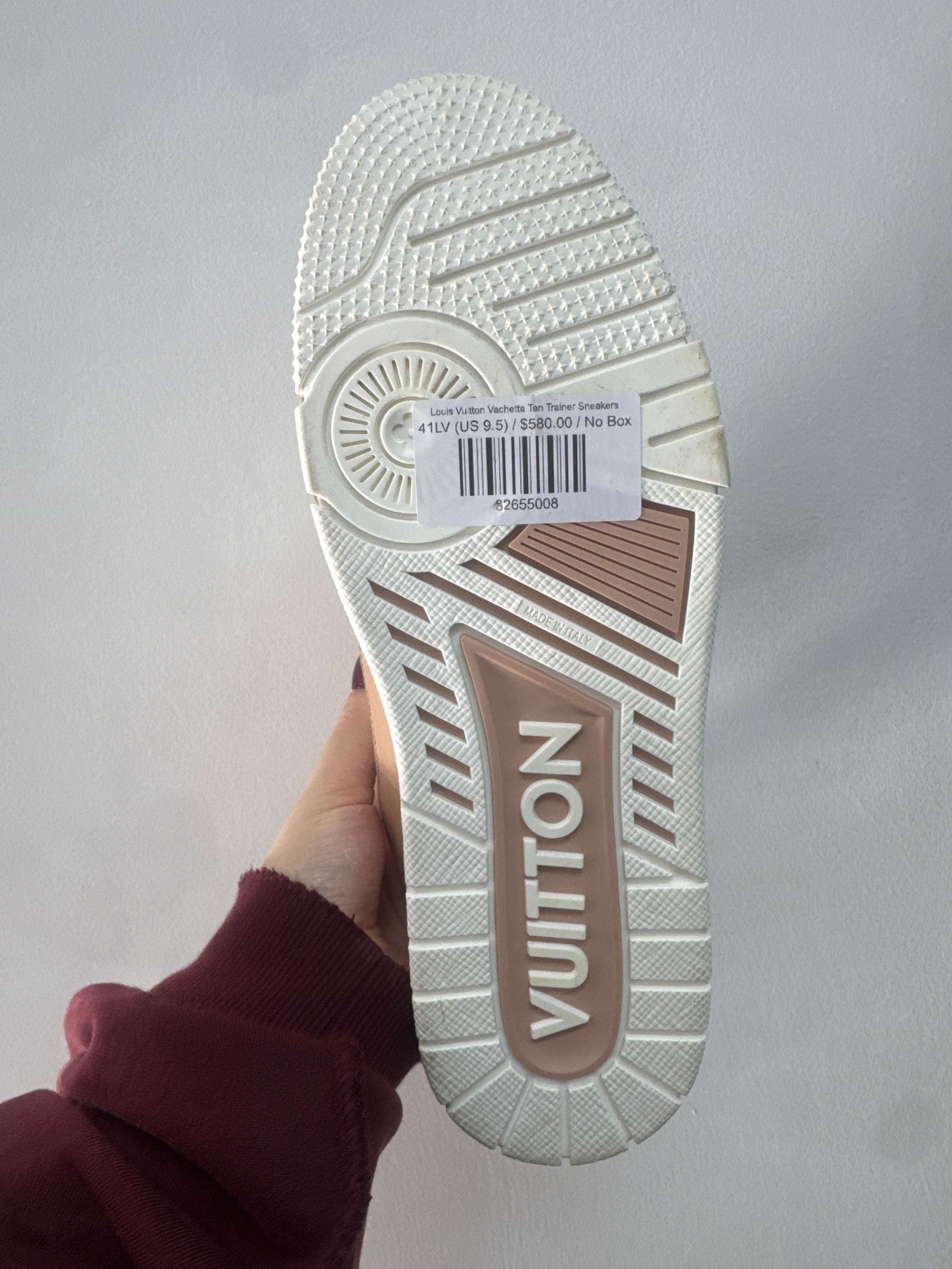 Louis Vuitton Vachetta Tan Trainer Sneakers