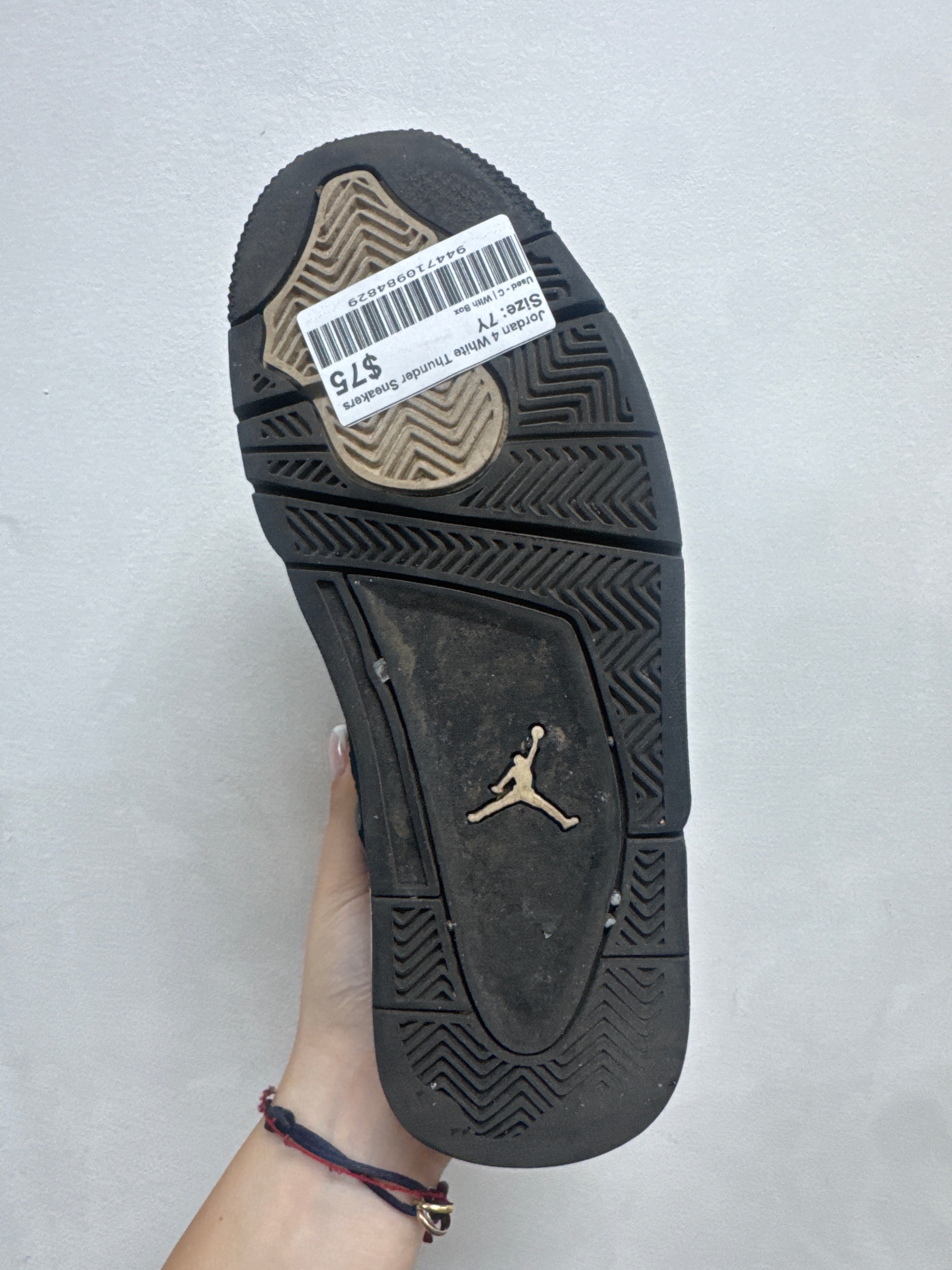 Jordan 4 White Thunder Sneakers