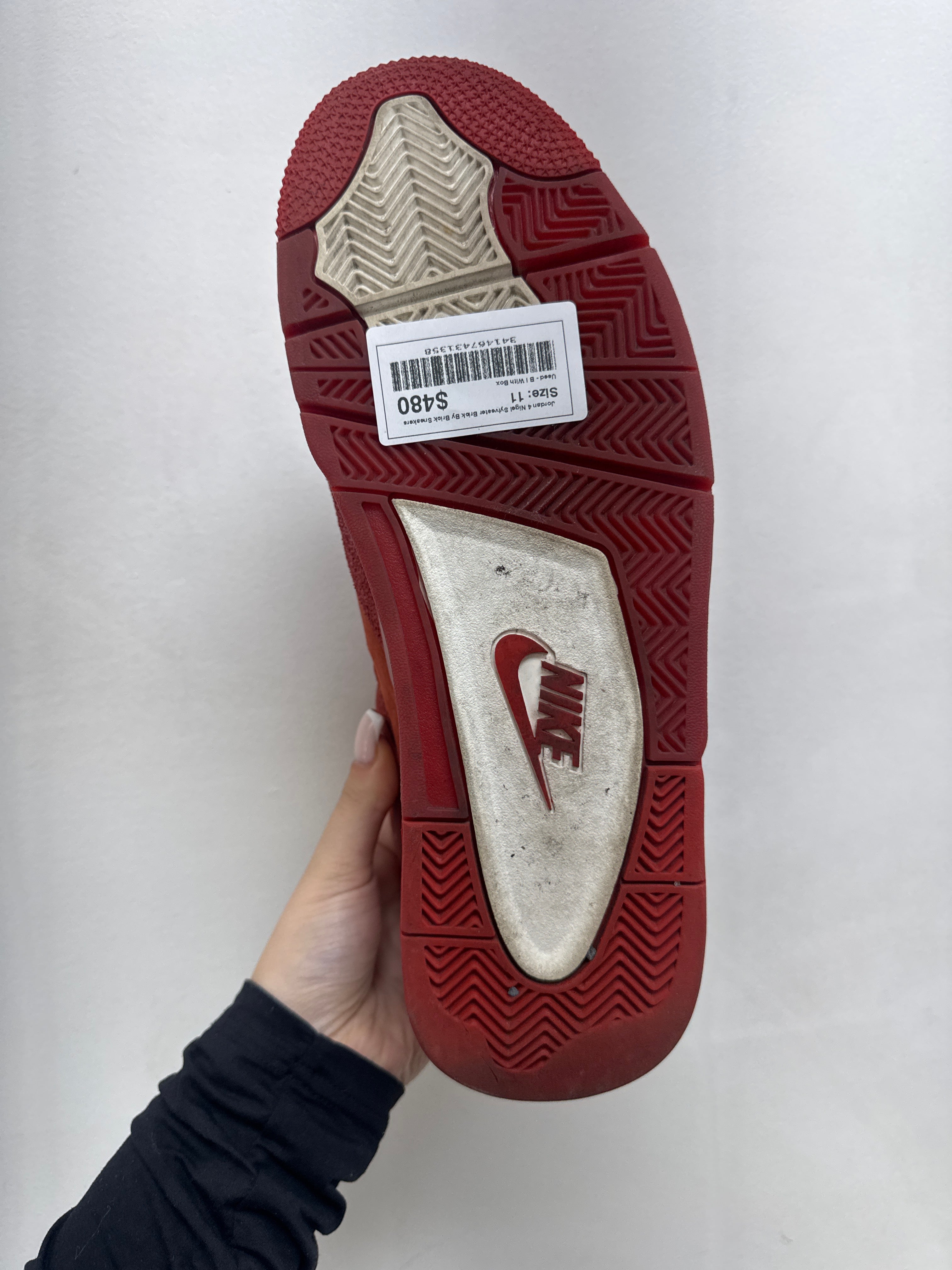 Jordan 4 Nigel Sylvester Brick By Brick Sneakers