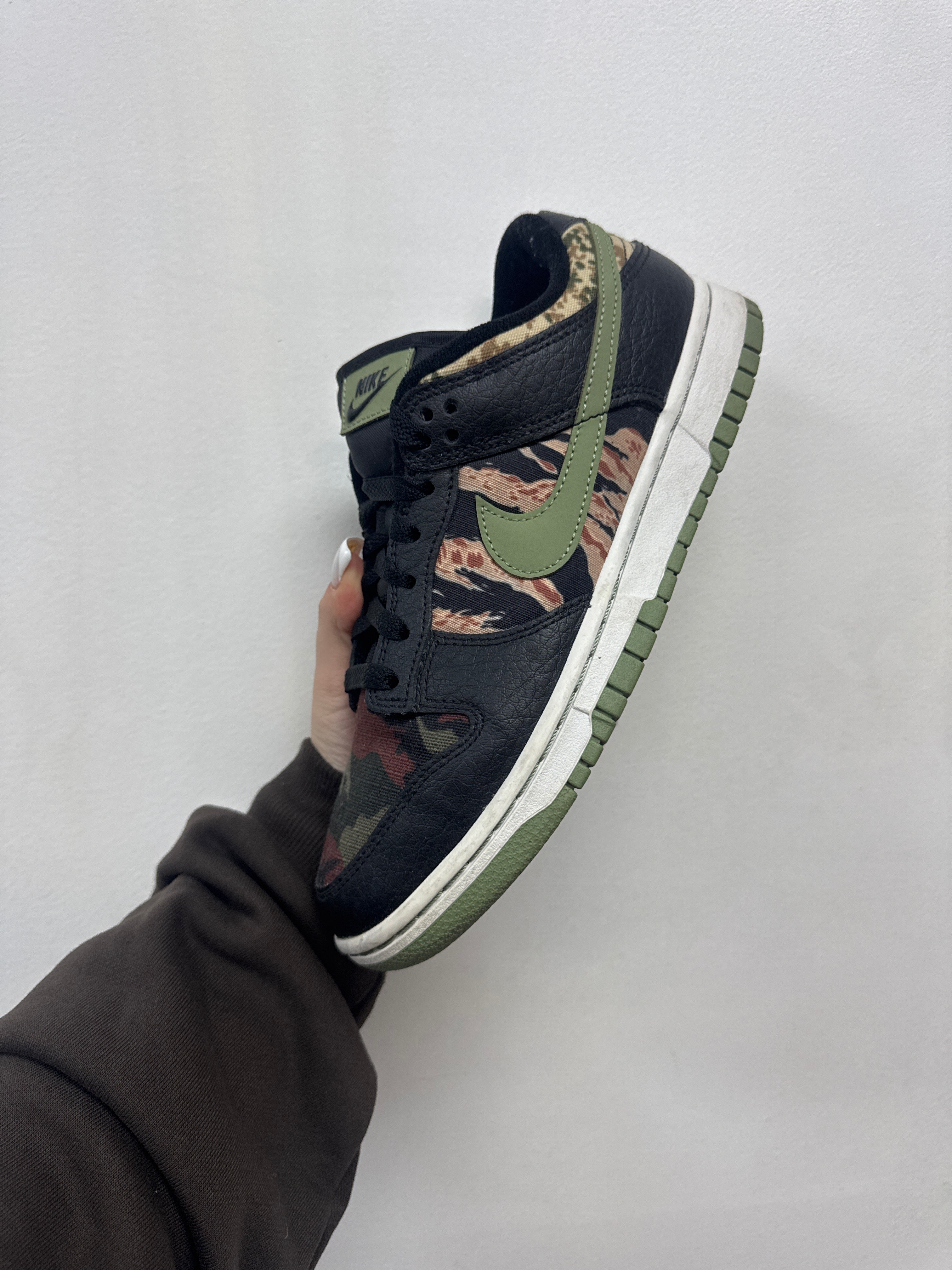 Nike Dunk Low Crazy Camo Sneakers