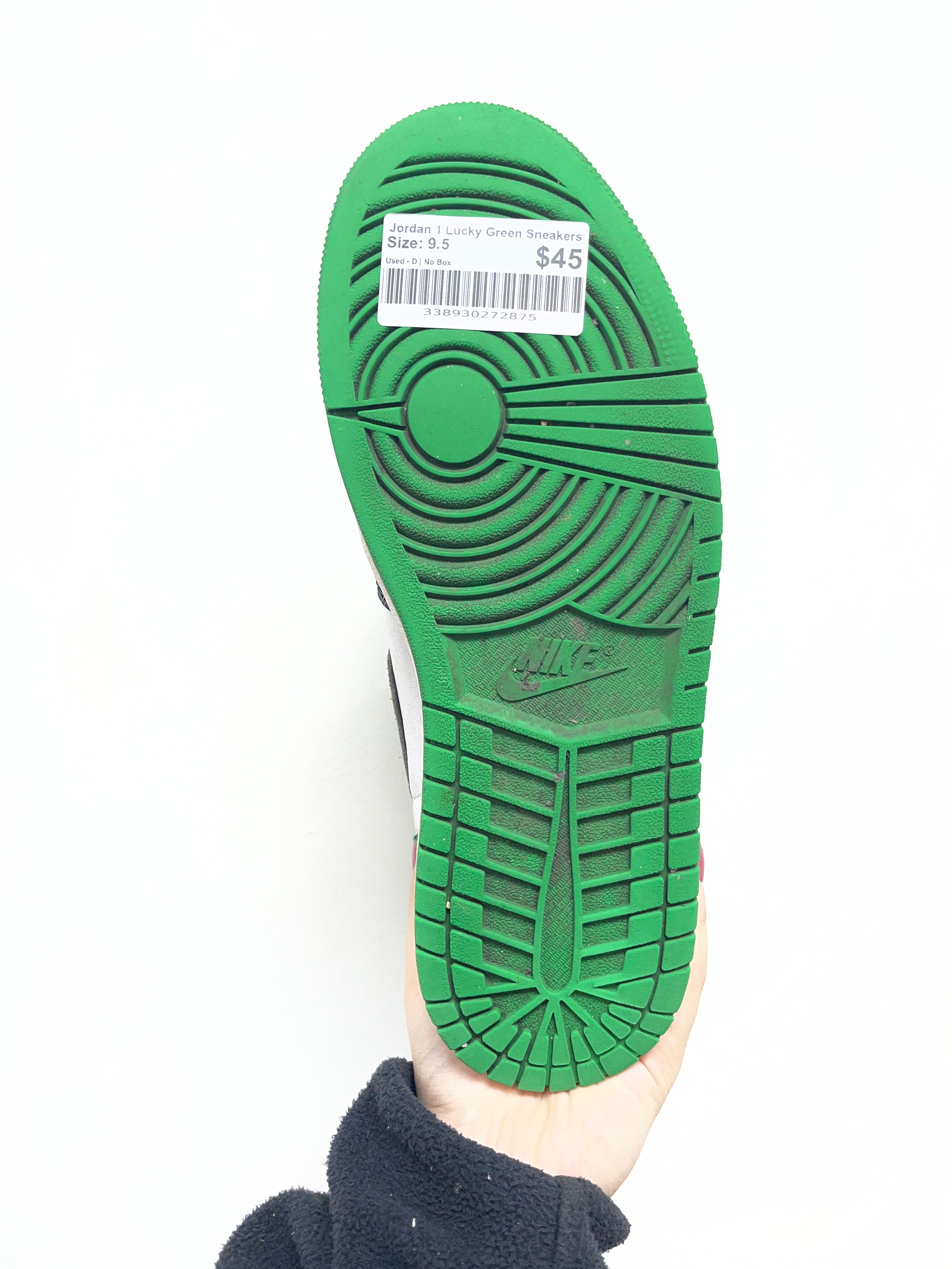 Jordan 1 Lucky Green Sneakers