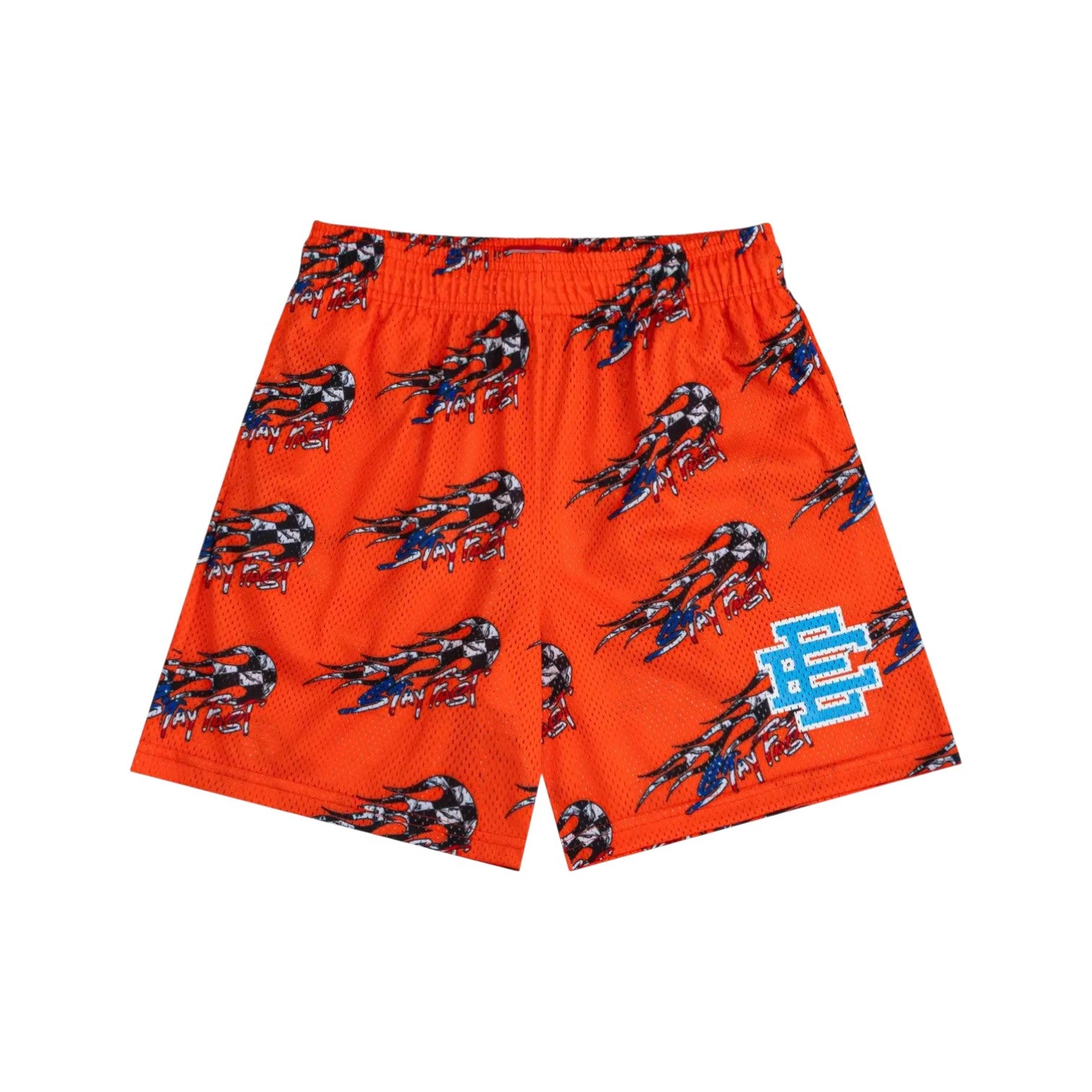 Eric Emanuel x Matty Boy 'Stay Fast' Orange Shorts