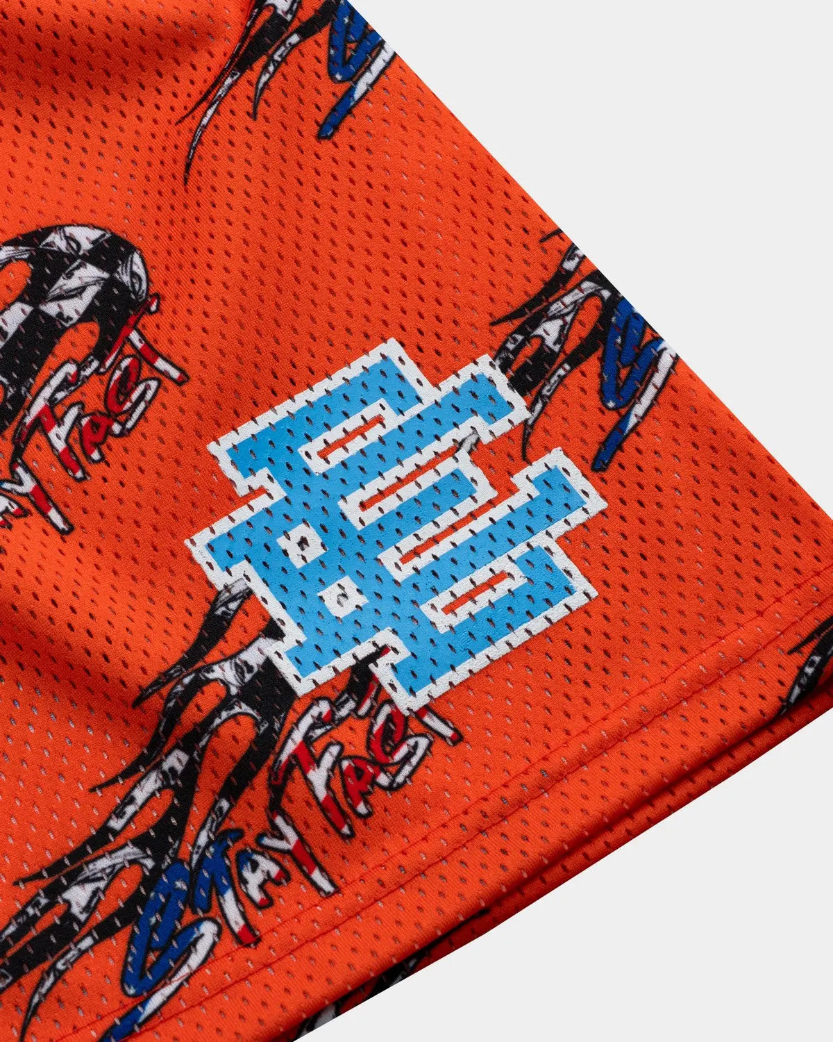 Eric Emanuel x Matty Boy 'Stay Fast' Orange Shorts
