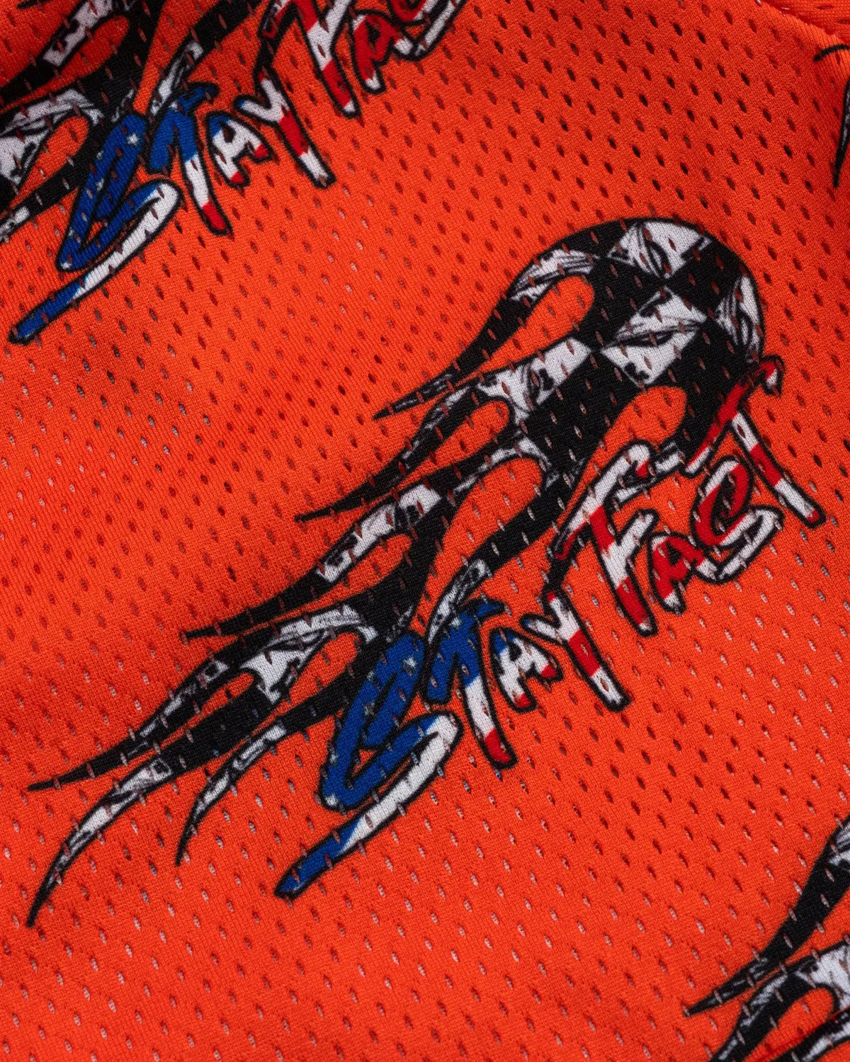 Eric Emanuel x Matty Boy 'Stay Fast' Orange Shorts