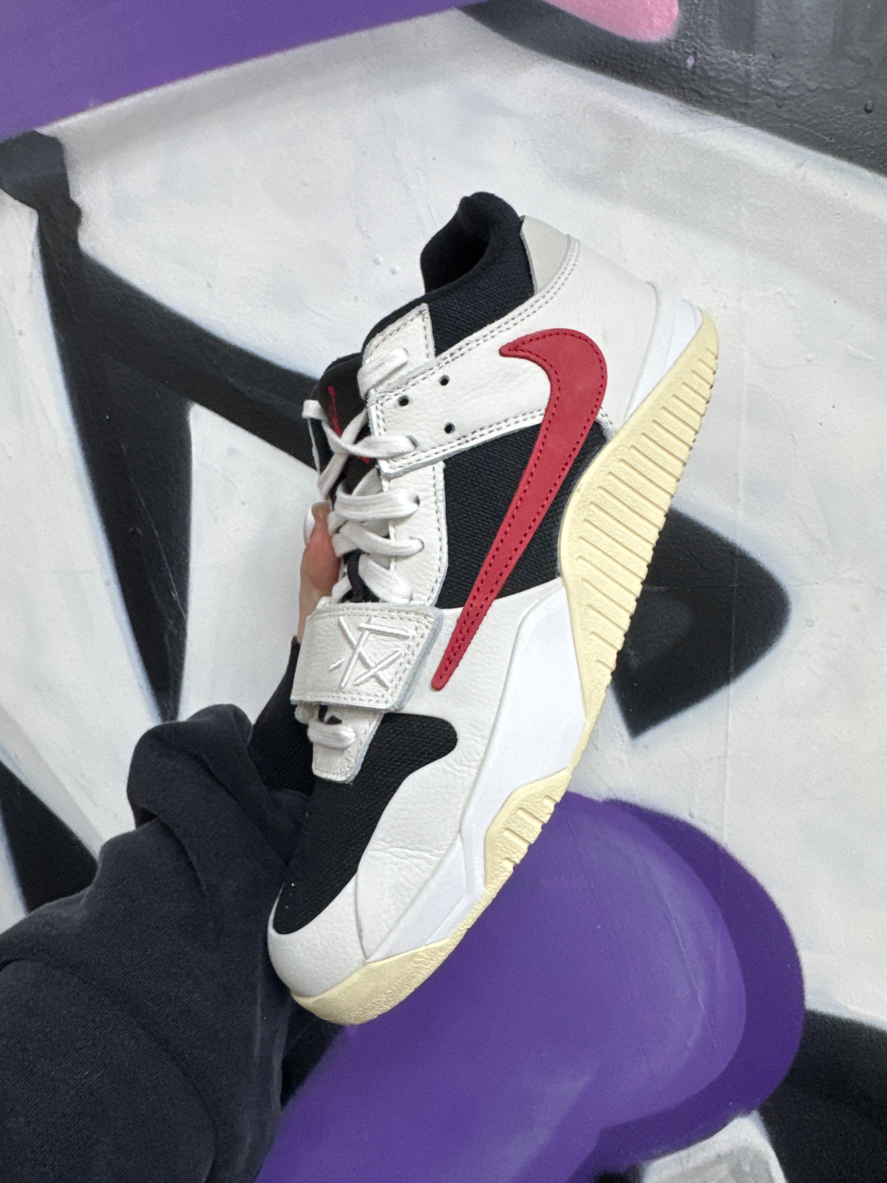 Jordan Black Red Jumpman Jack Sneakers