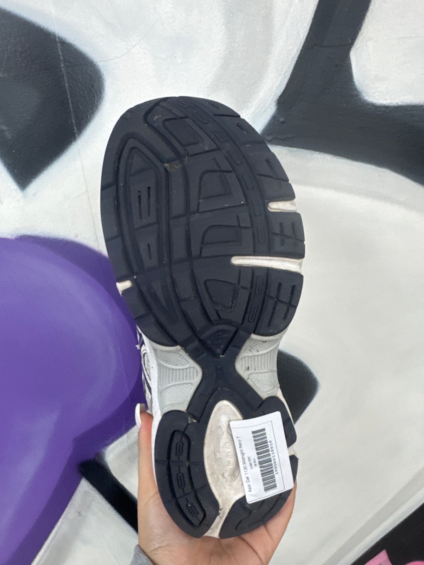 Asic Gel 1130 Midnight Navy Used No Box