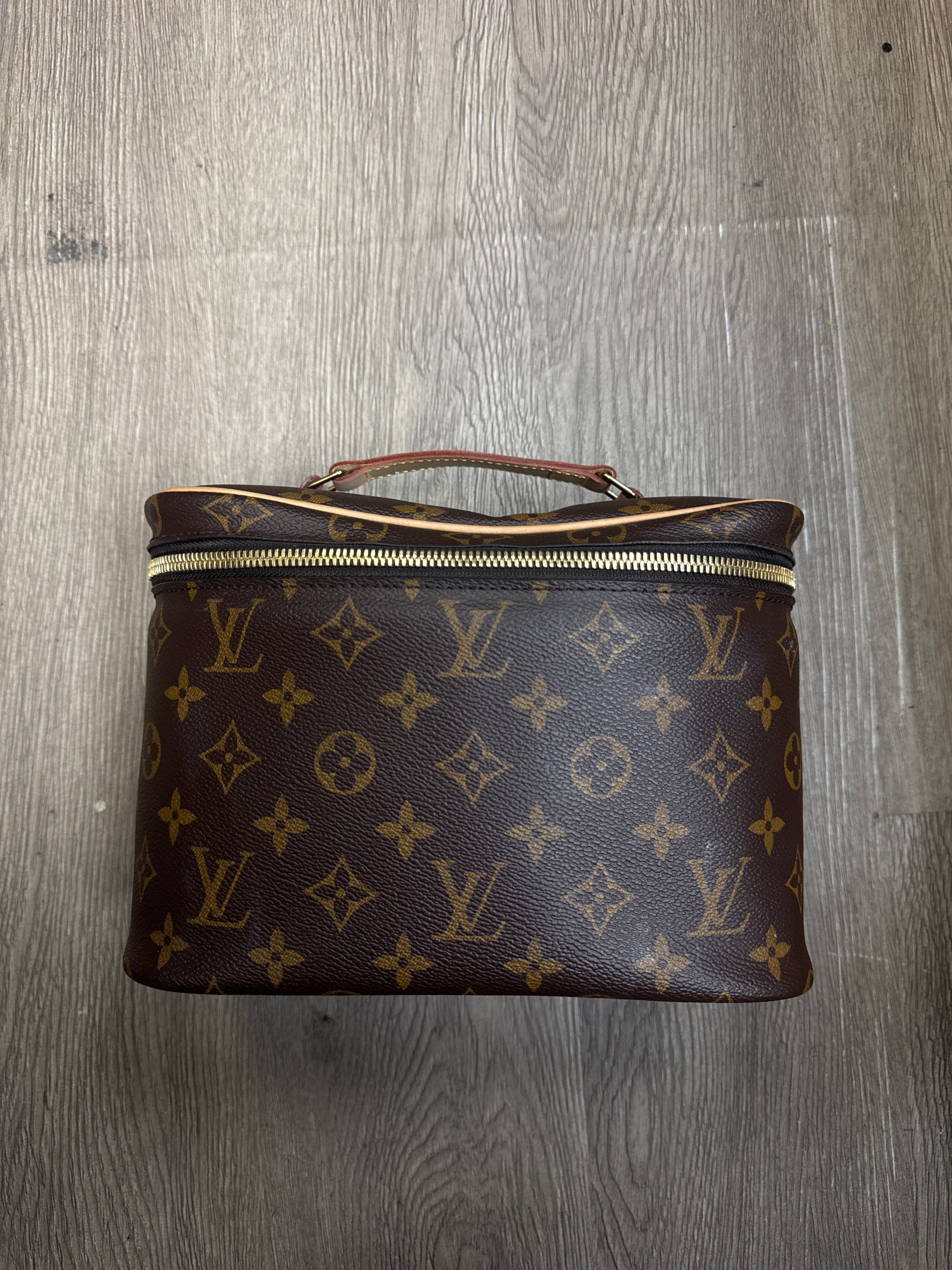Louis Vuitton Brown Monogram Vanity Bag