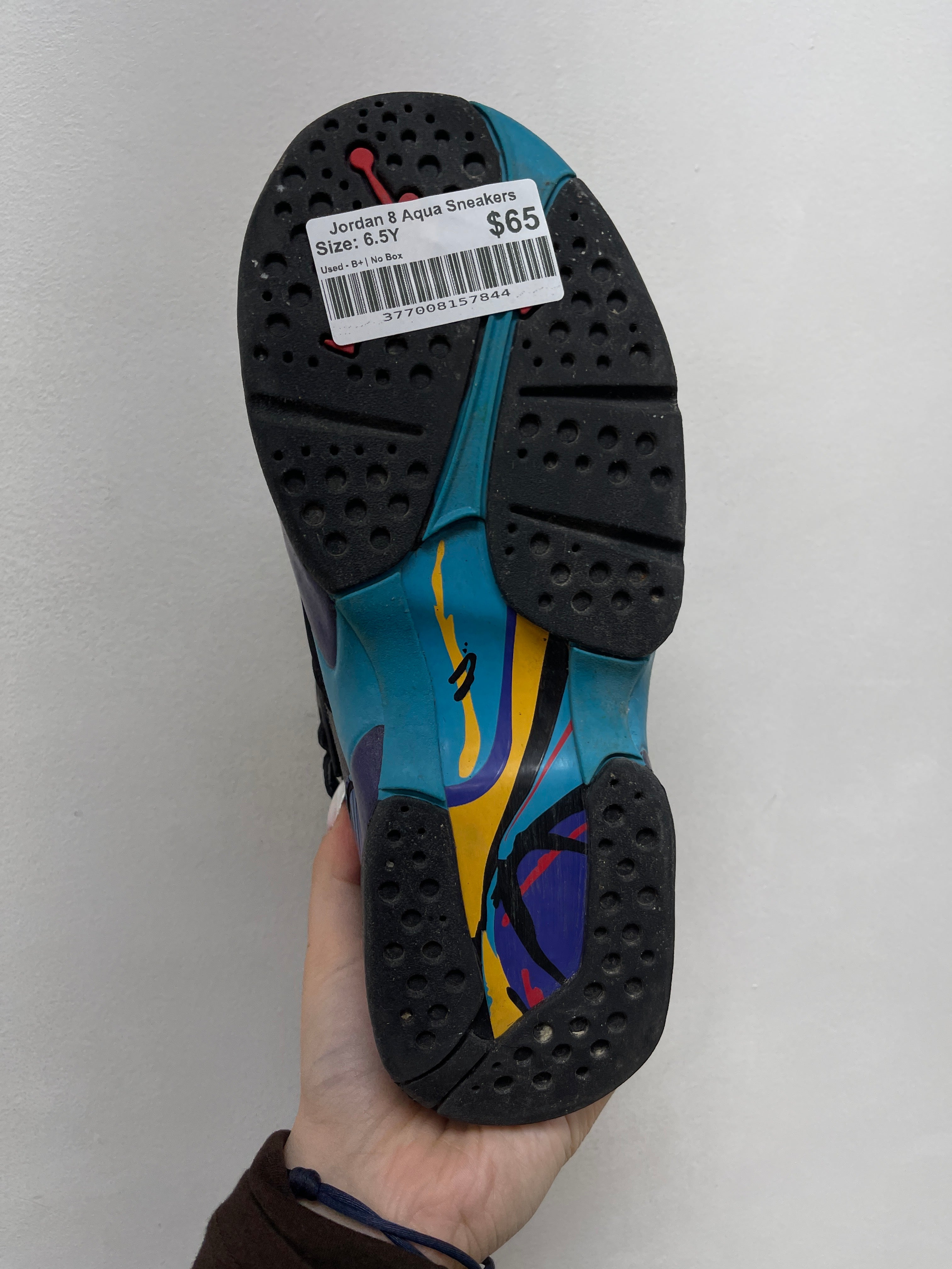 Jordan 8 Aqua Sneakers