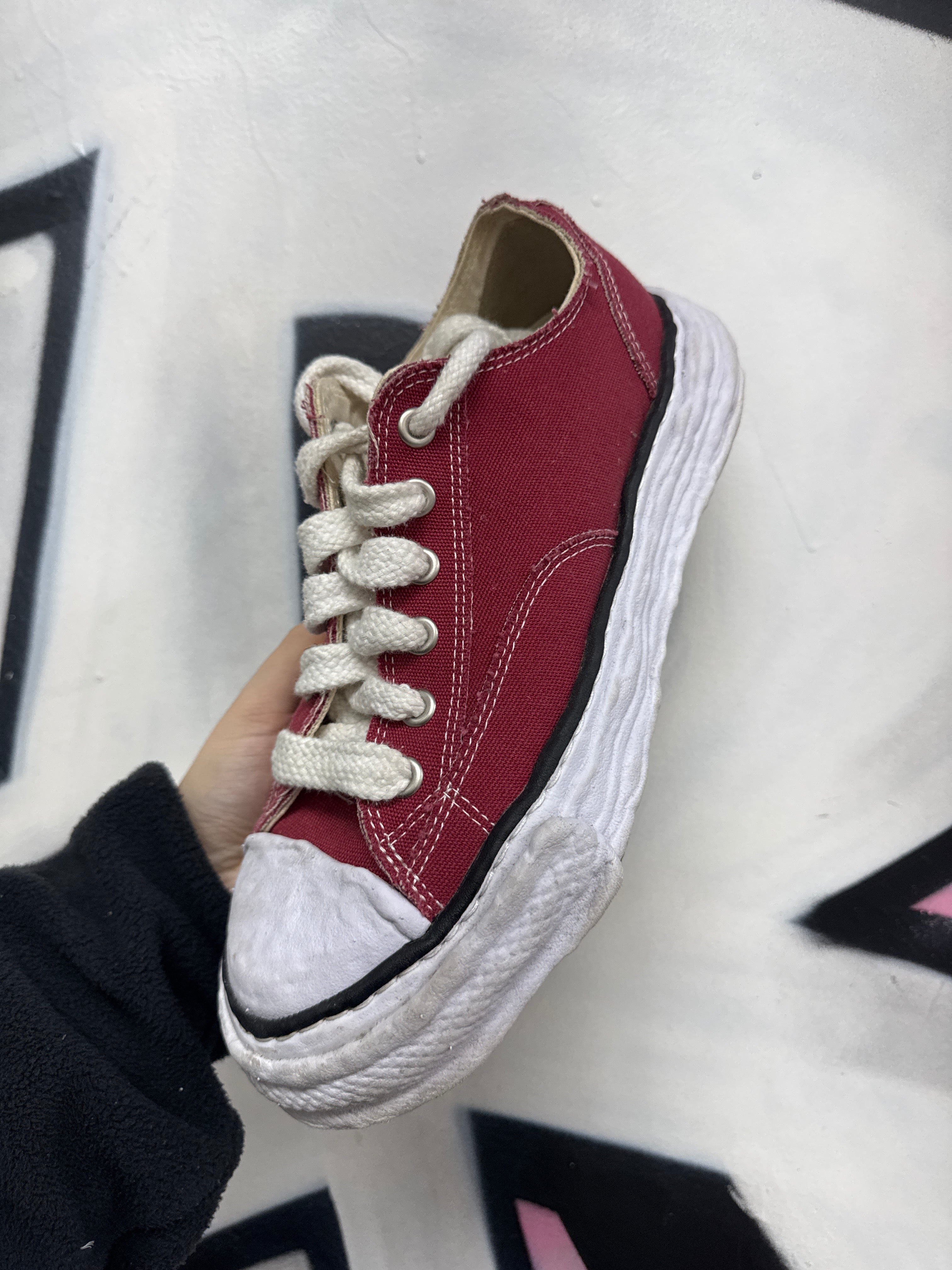 MMY Maroon Peterson Low Sneakers