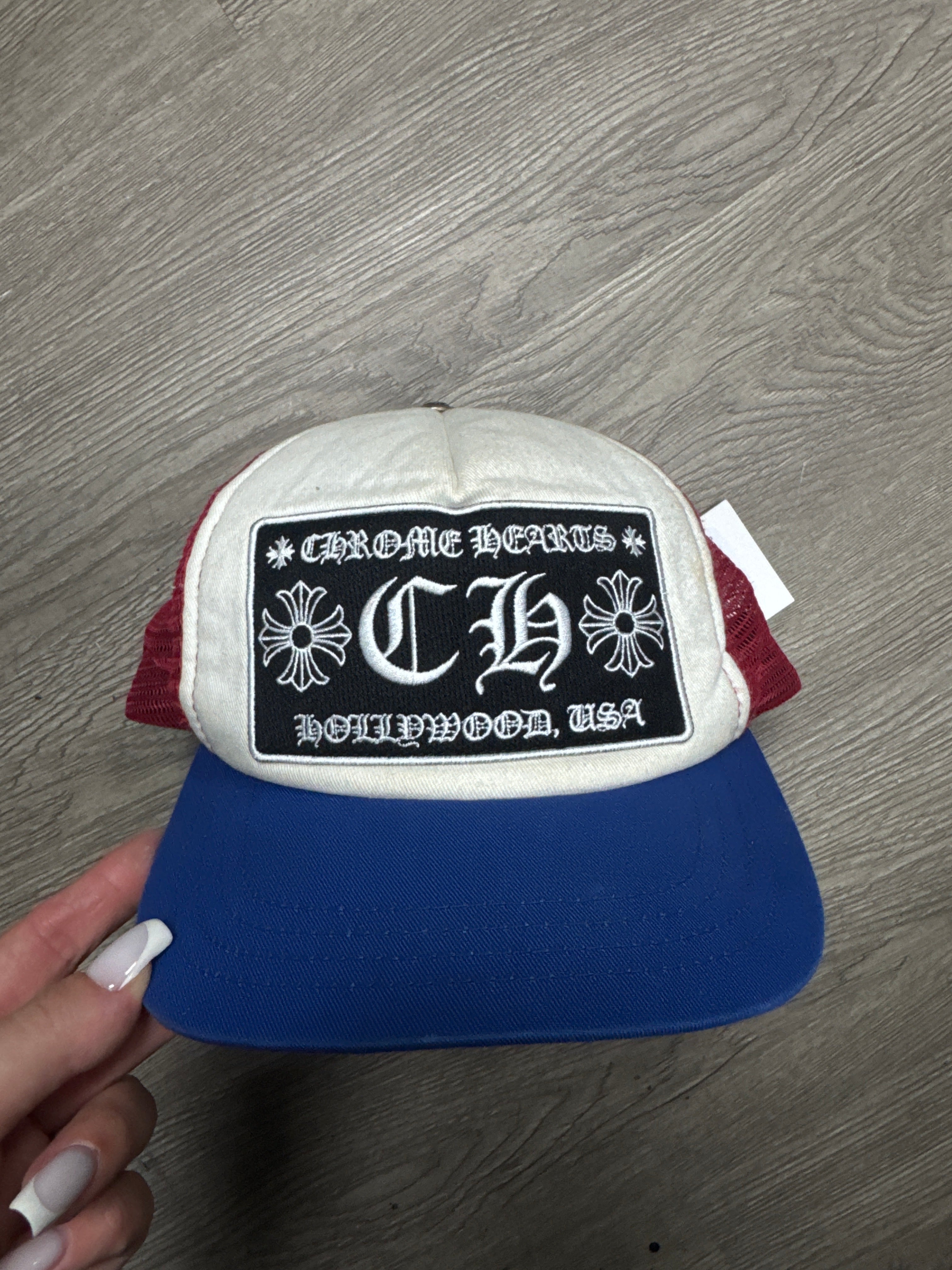 Chrome Hearts RWB CH Trucker Cap