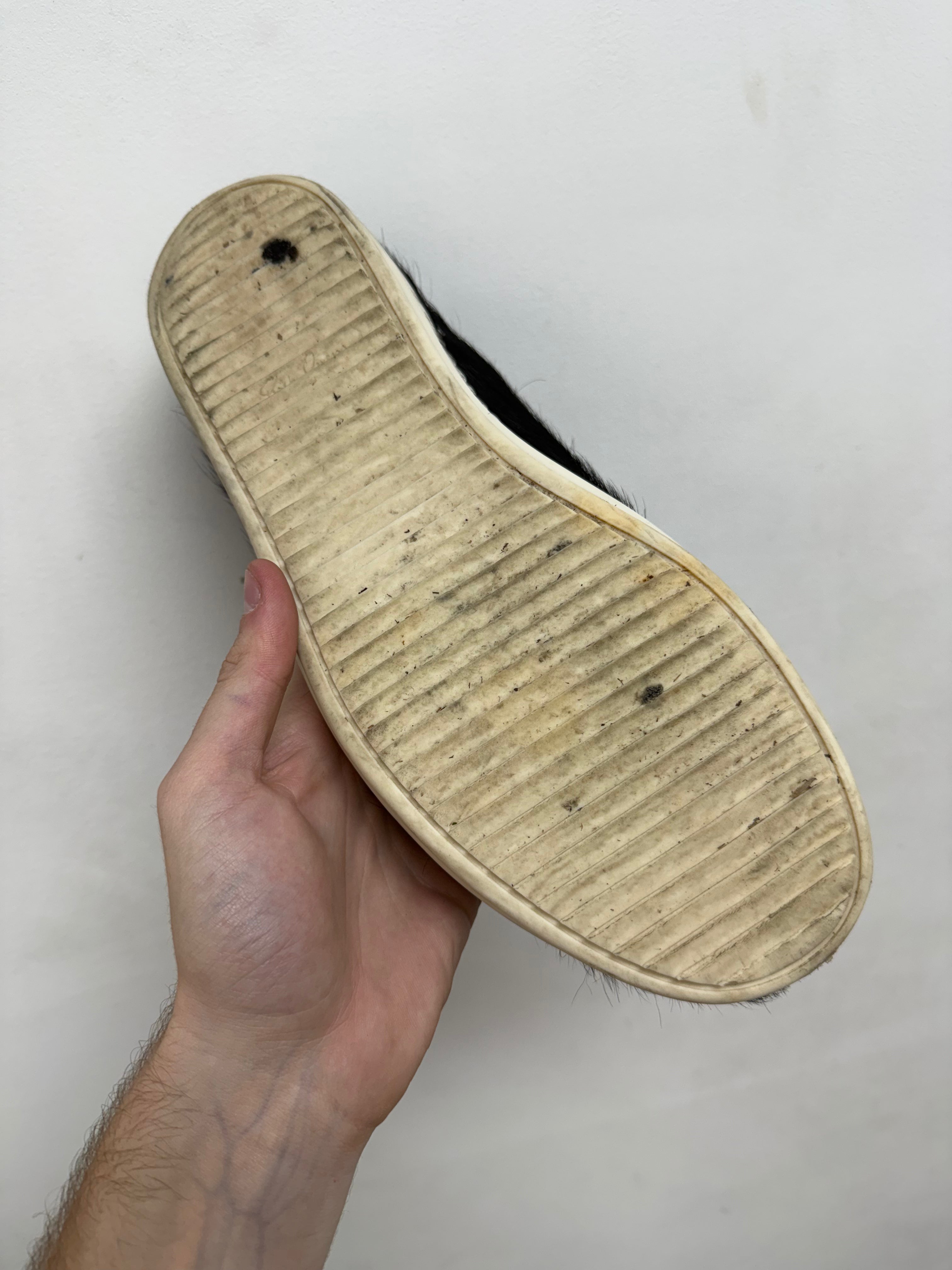 Rick Owens Ponyhair Vintage Low Sneakers