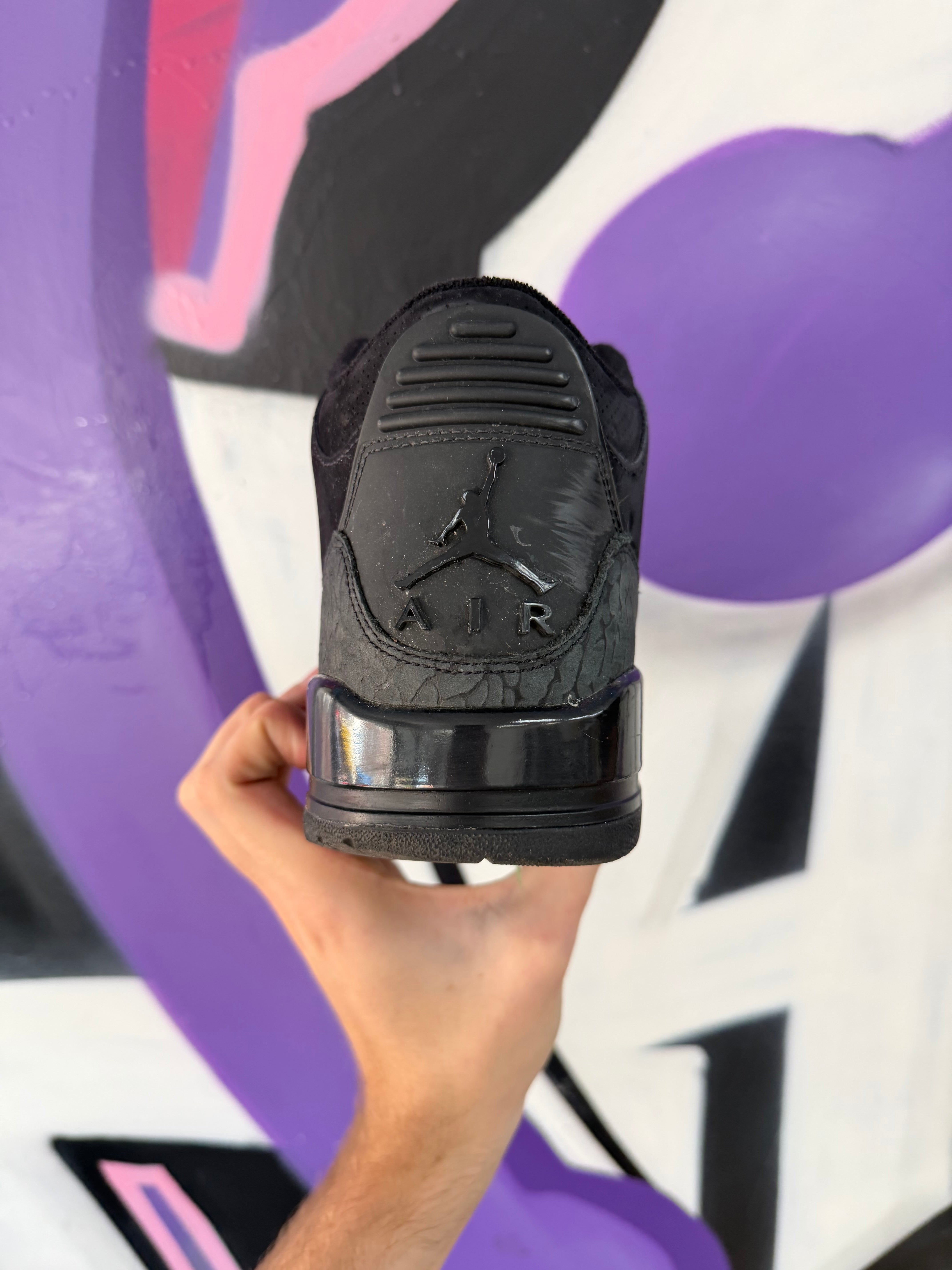 Jordan 3 Black Cat Sneakers