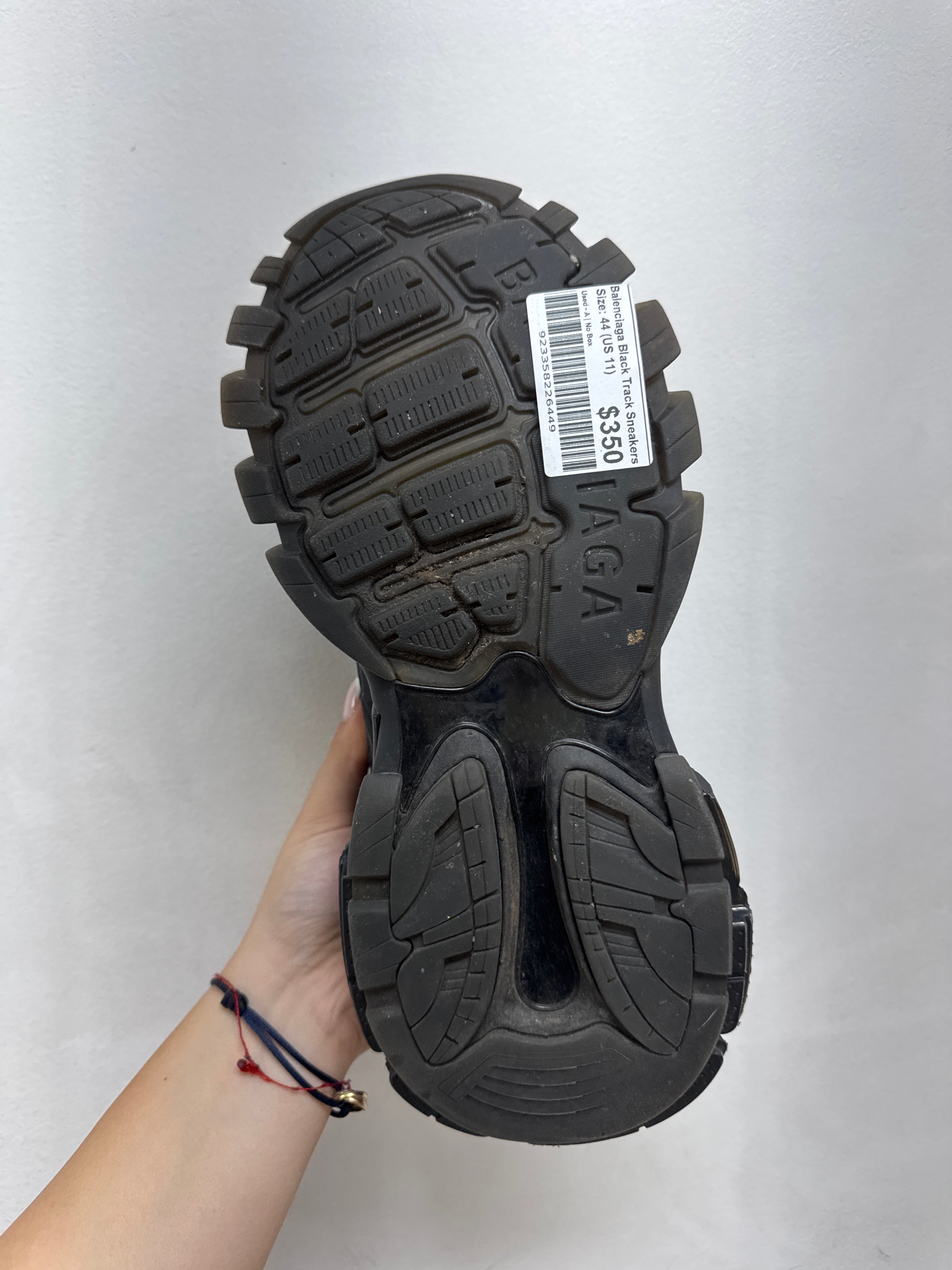 Balenciaga Black Track Sneakers