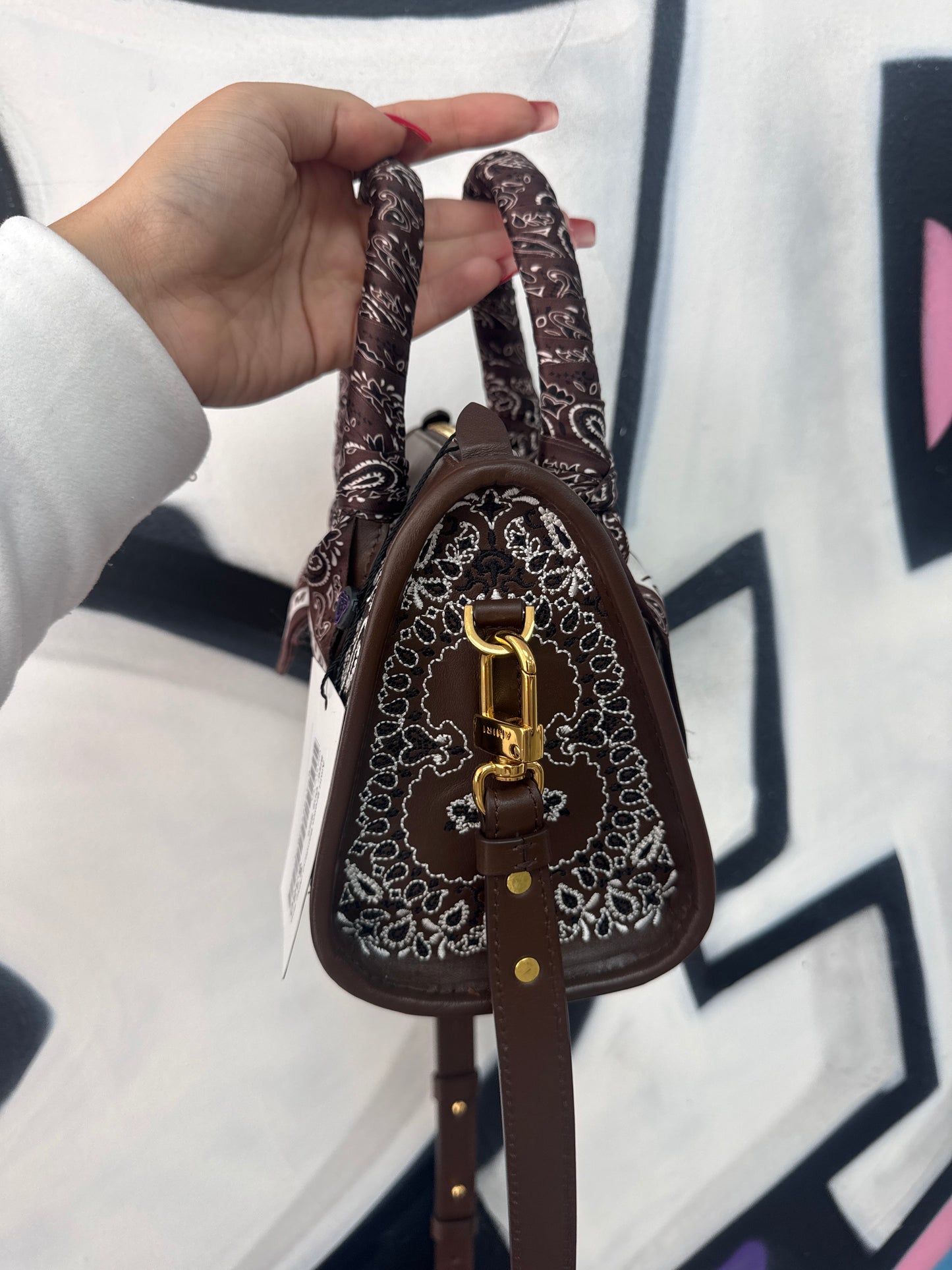Amiri Brown Bandana (MM) Bag
