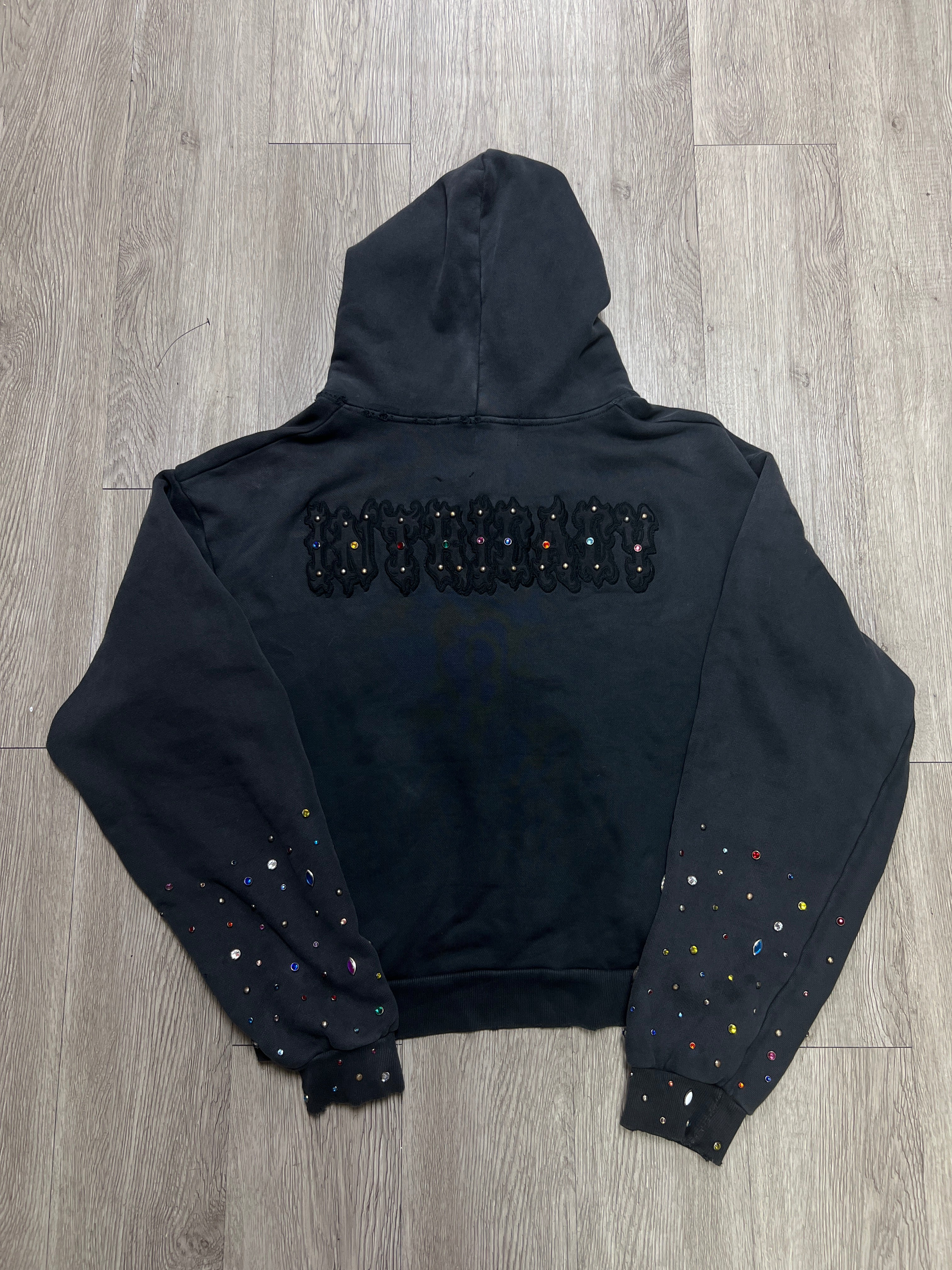 Lost Intricacy Black Wash Patch 2.0 Zip Up