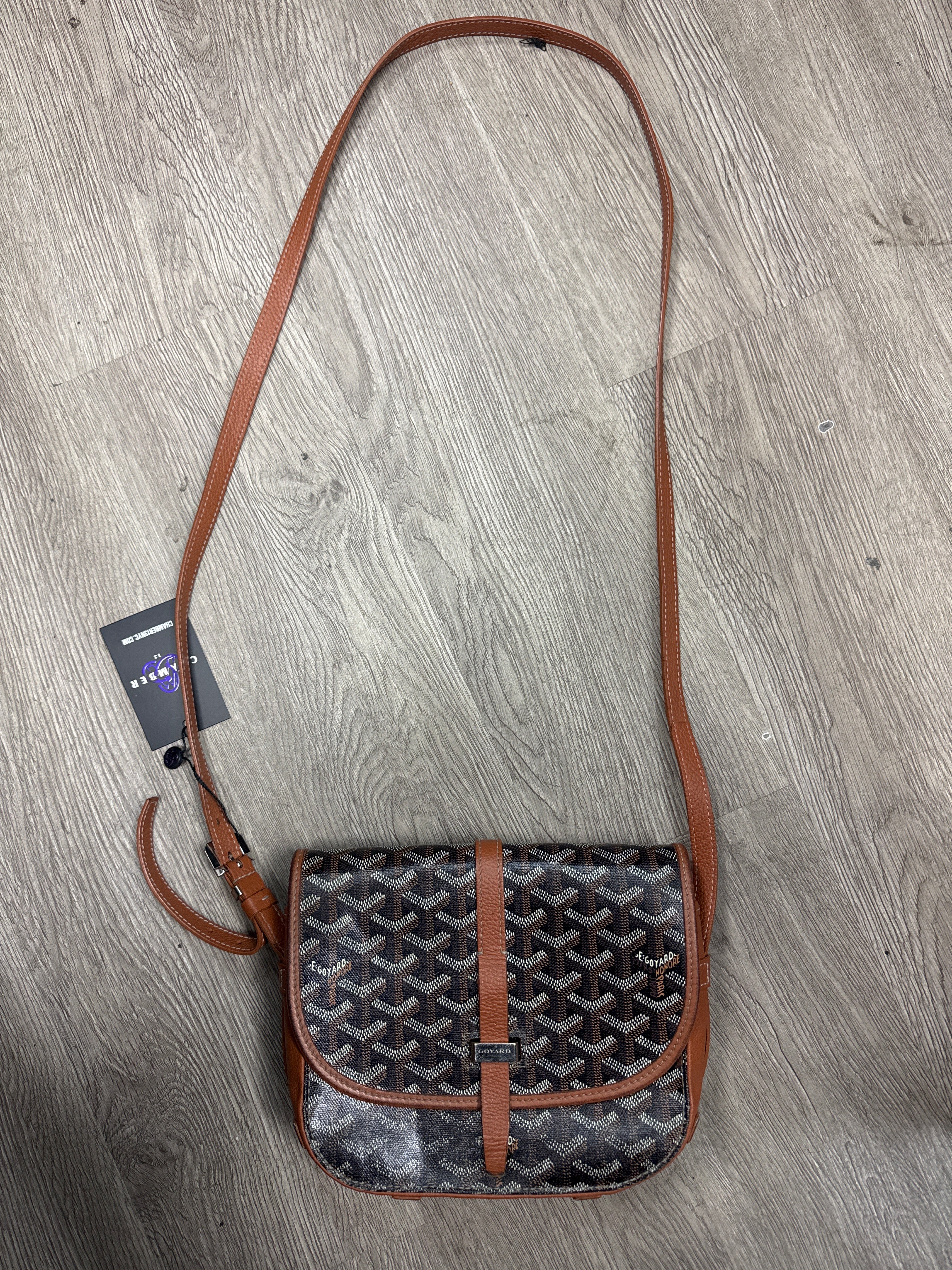 Goyard Brown Belvedere Bag