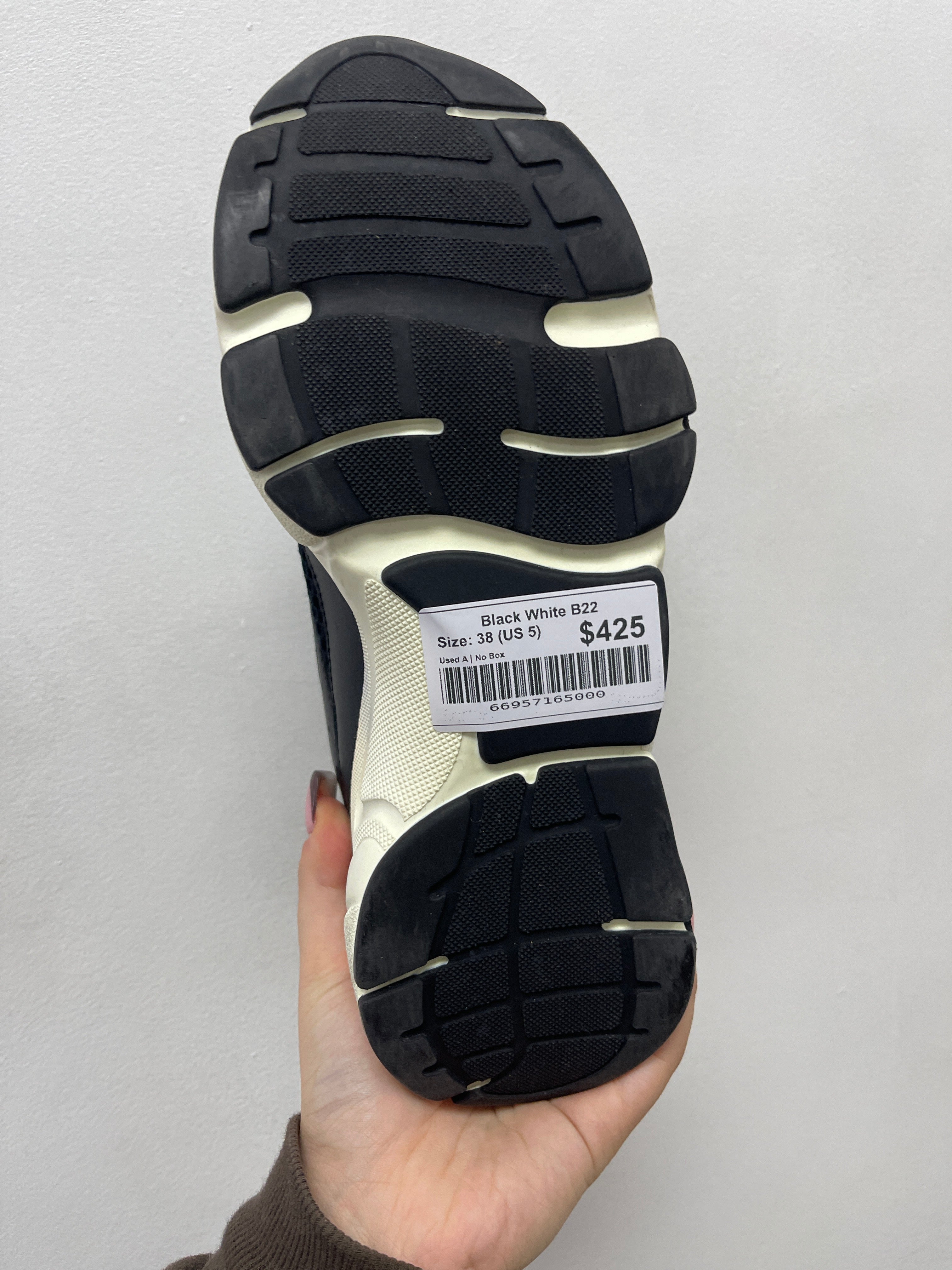 Dior Black White B22 Sneakers