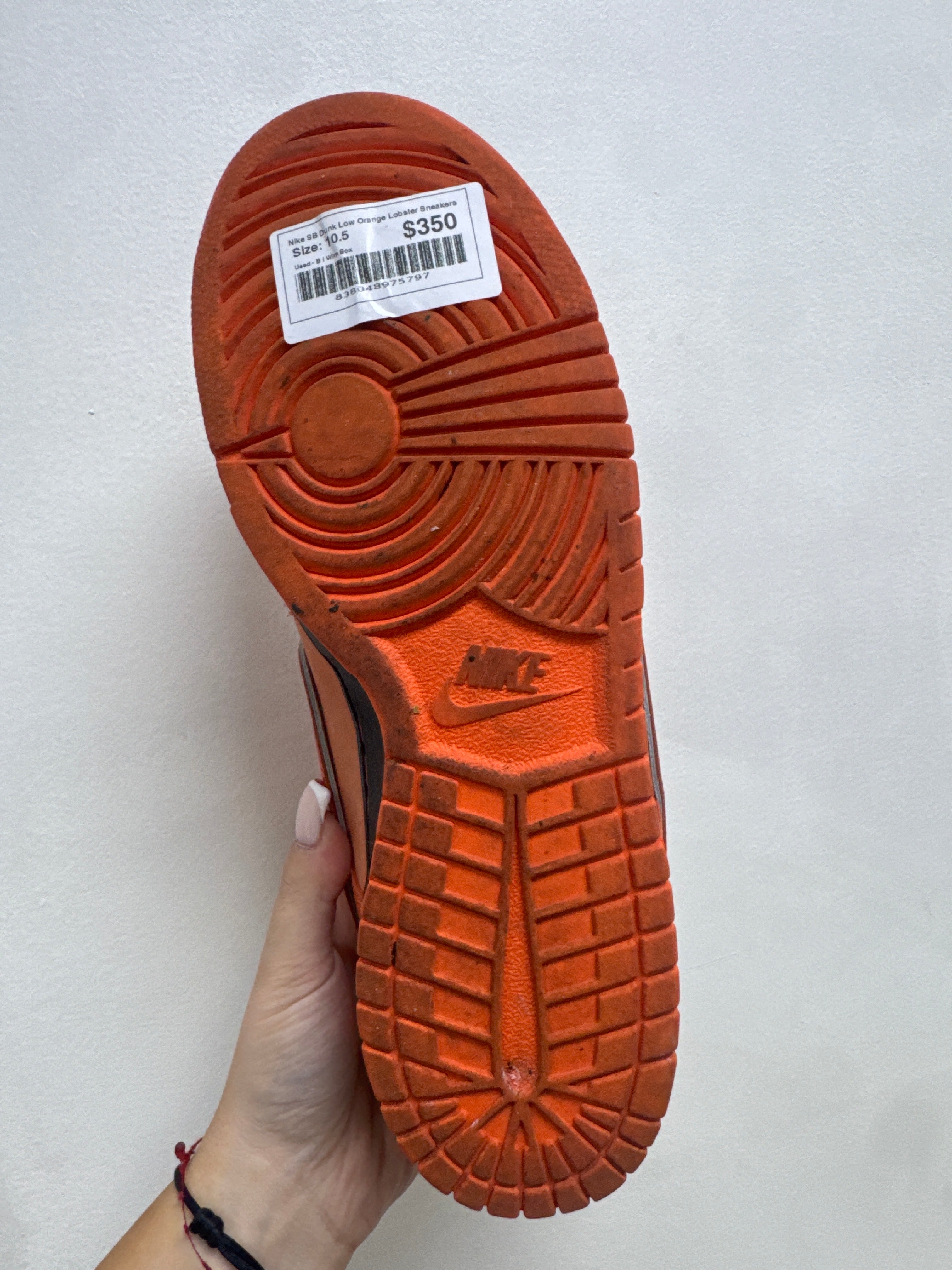 Nike SB Dunk Low Orange Lobster Sneakers