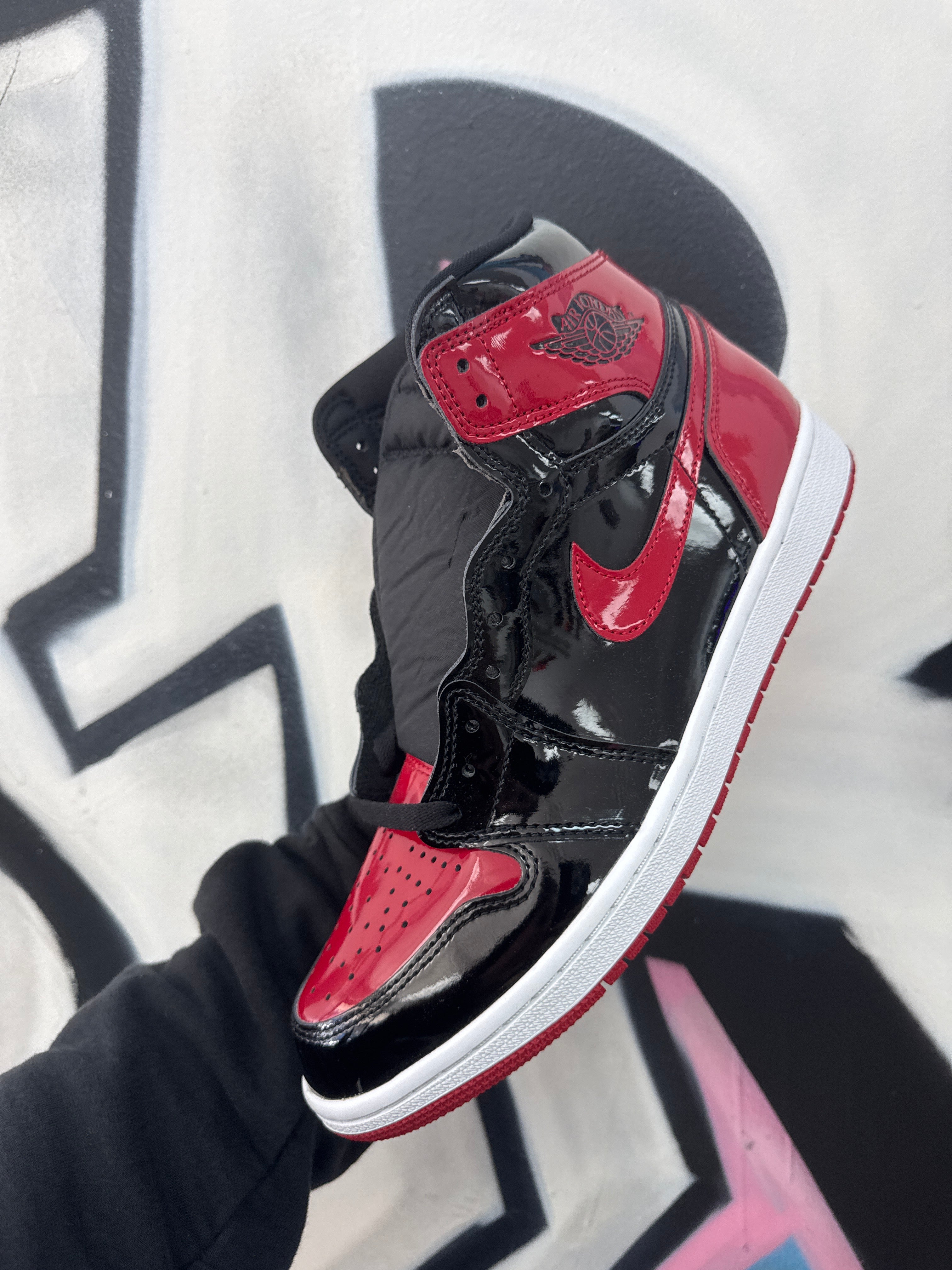 Nike Jordan 1 Patent Sneakers