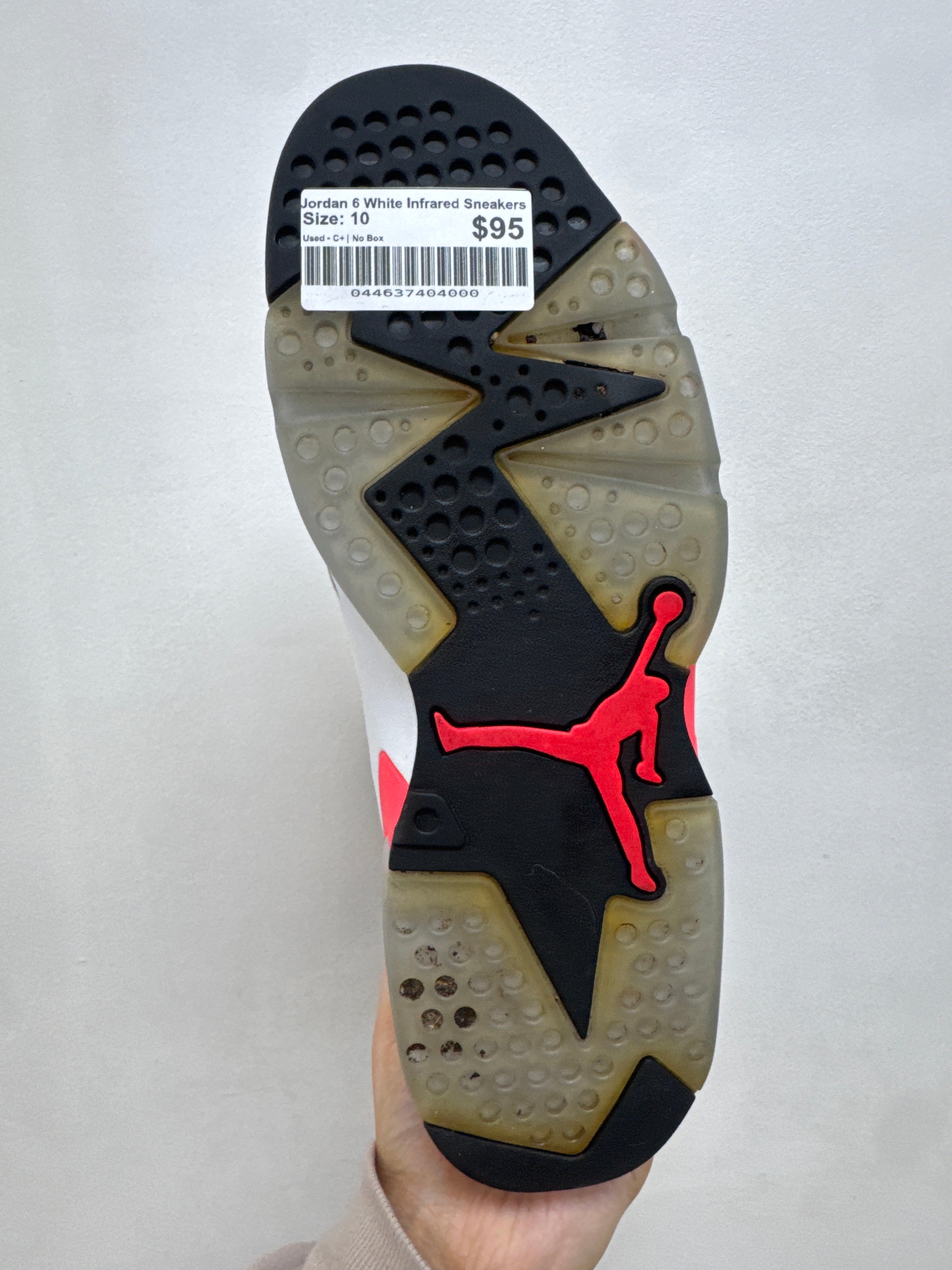 Jordan 6 White Infrared Sneakers