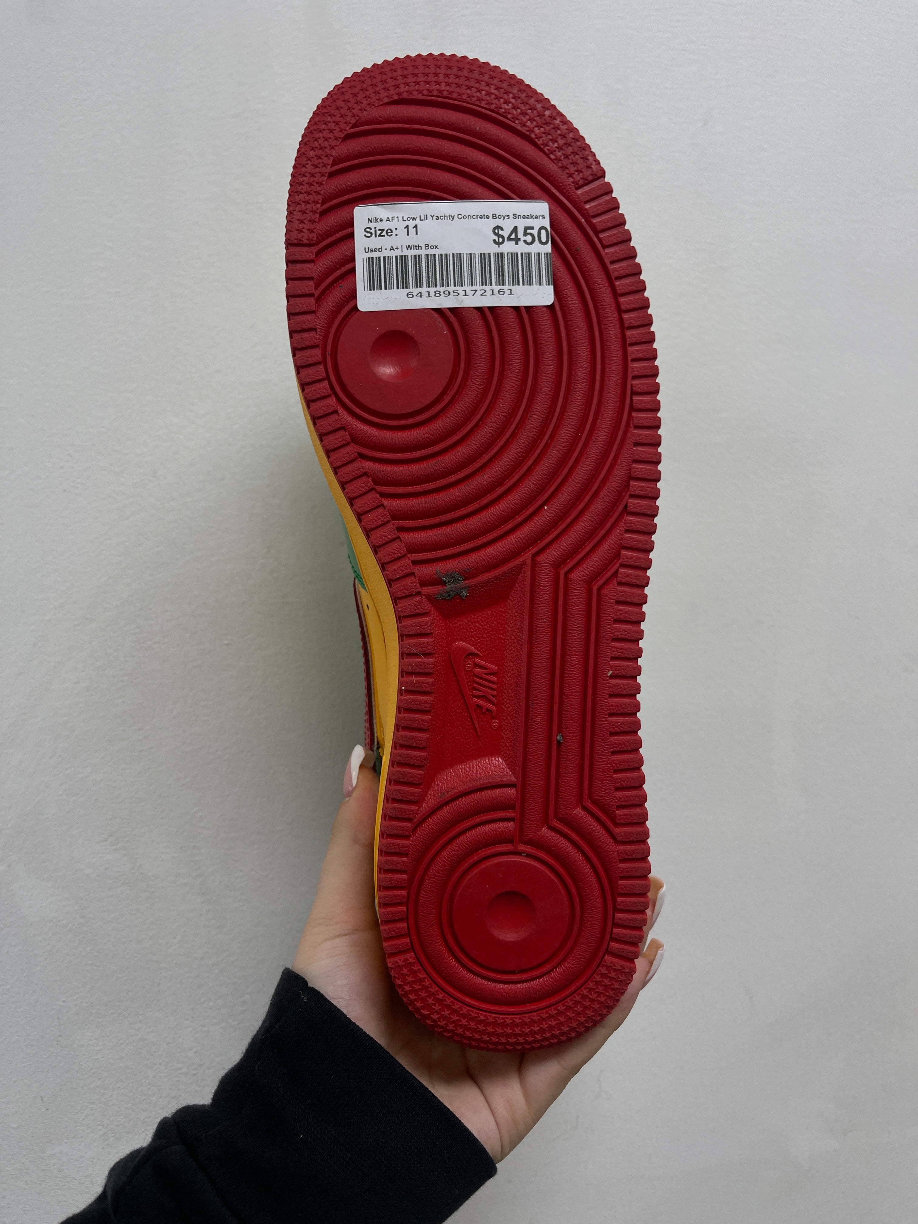 Nike AF1 Low Lil Yachty Concrete Boys Sneakers