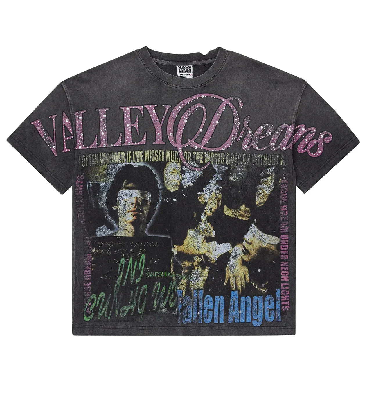 VALE "Fallen Bling" Black Tee