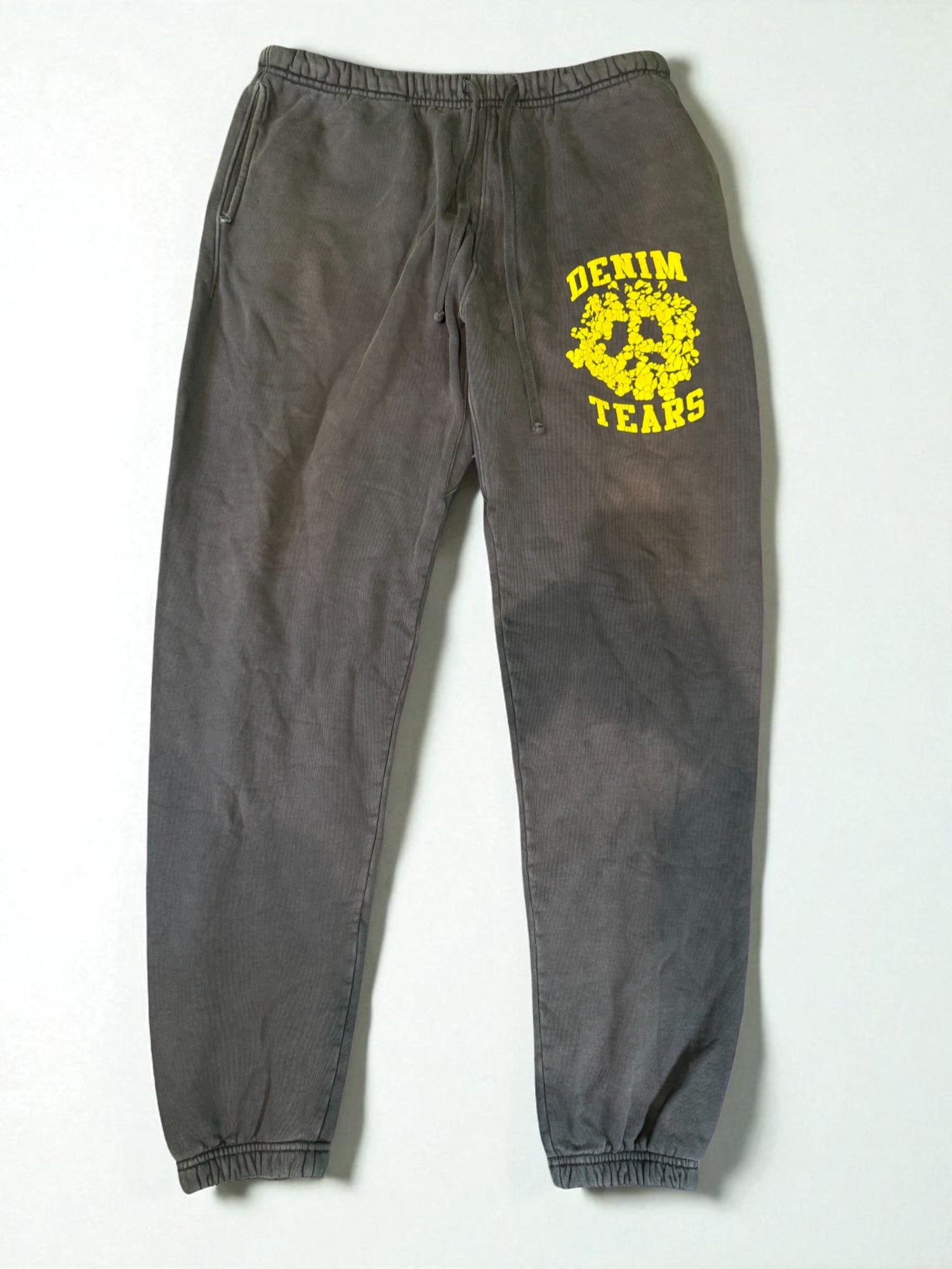 Denim Tears Grey & Yellow Sweats