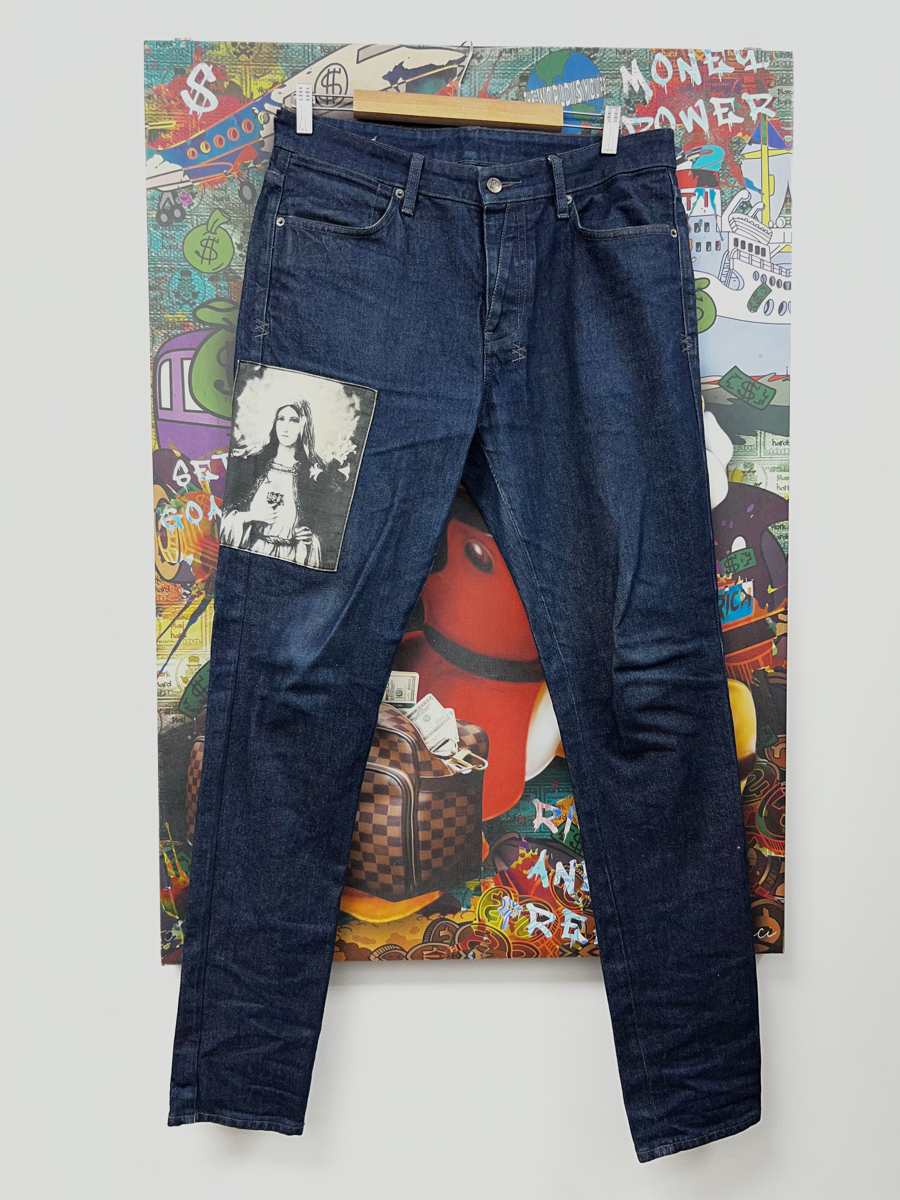 Ksubi Selvedge Patchwork Jeans